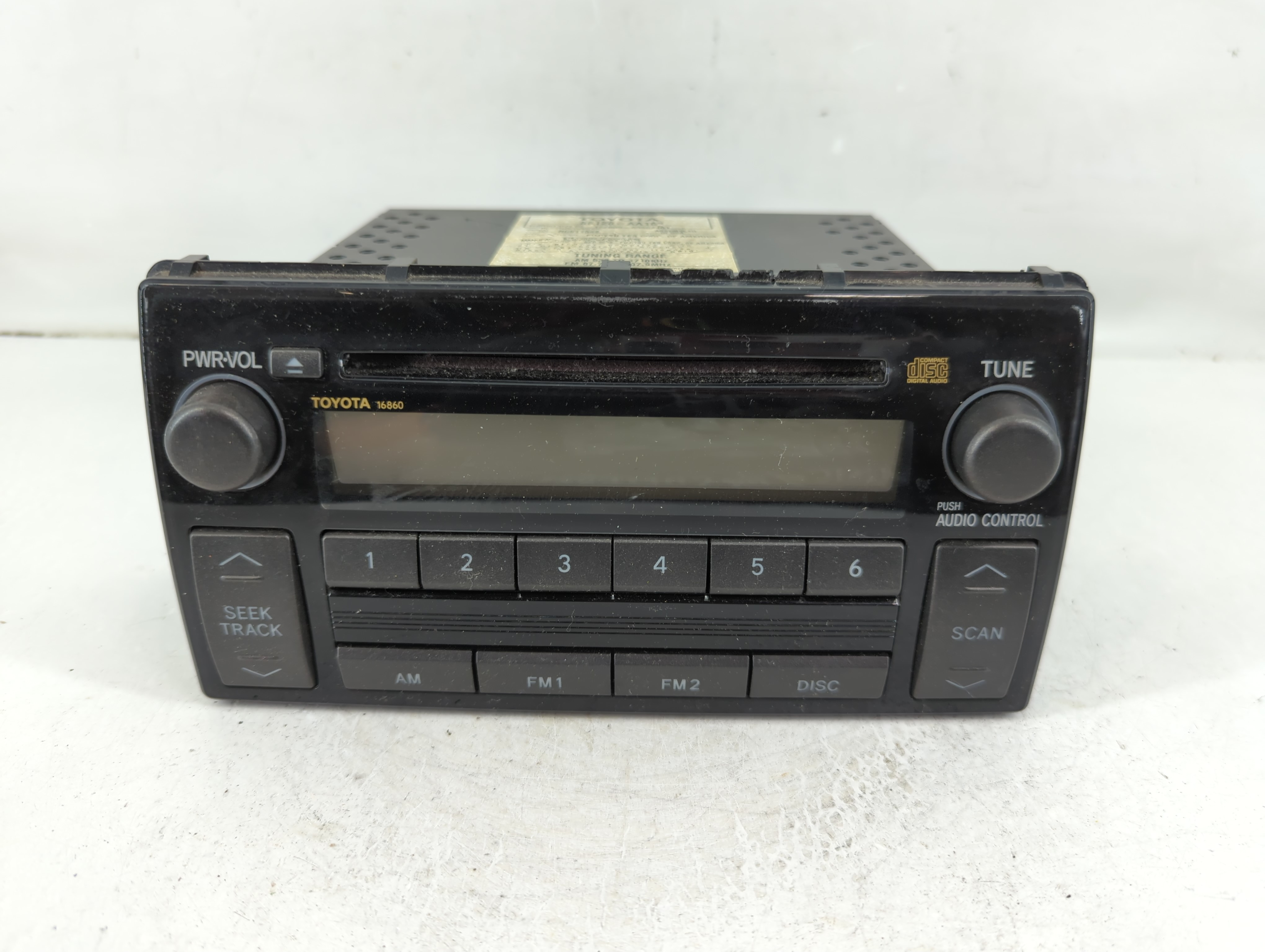 Picture of 2005-2006 Toyota Camry Am Fm Cd Player Radio Receiver 1105674