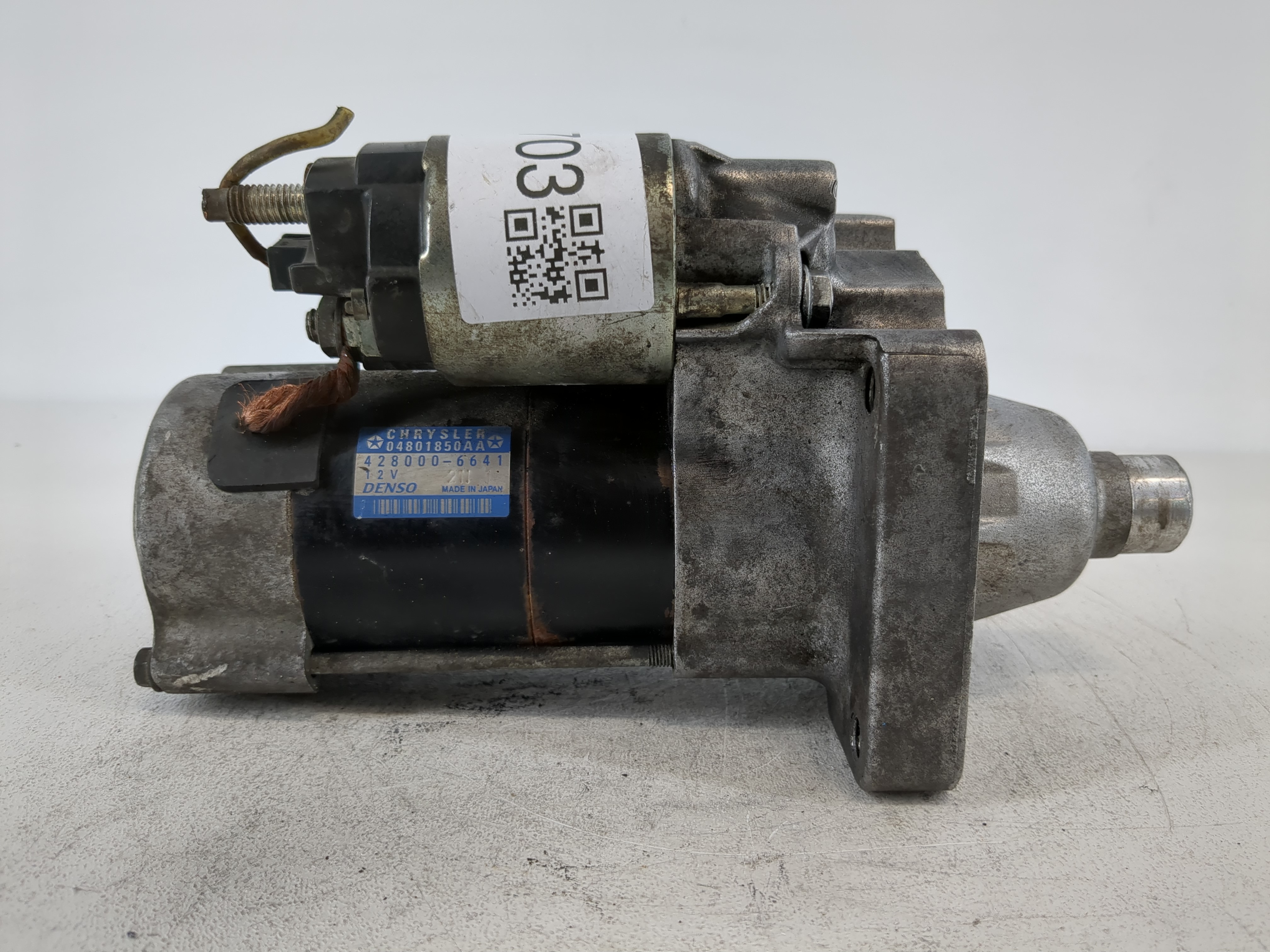 Picture of 2009-2011 Jeep Wrangler Car Starter Motor Solenoid Oem 1105703