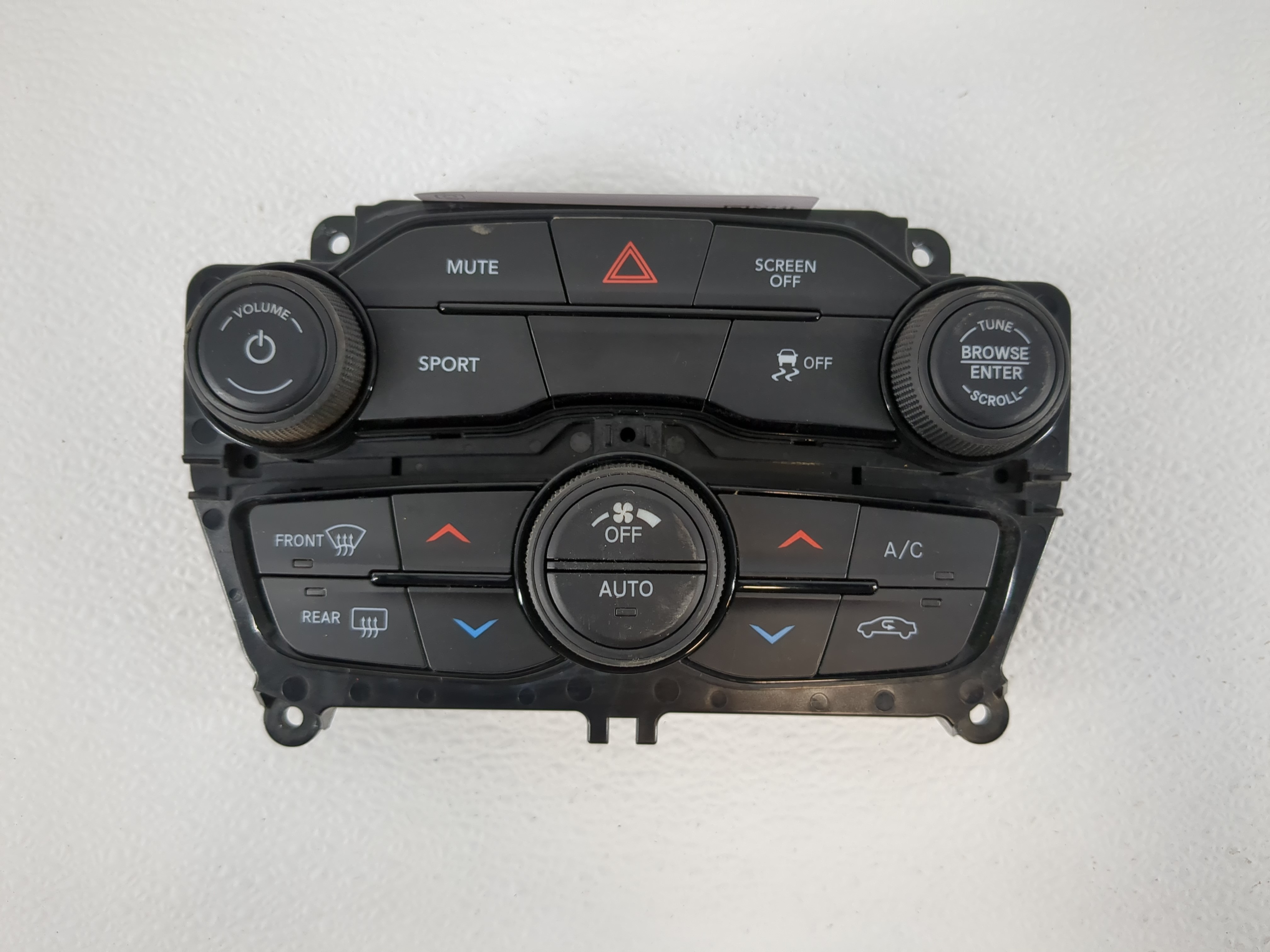 2017 Dodge Challenger Ac Heater Climate Control 2481110 1105727 - Oemusedautoparts1.com