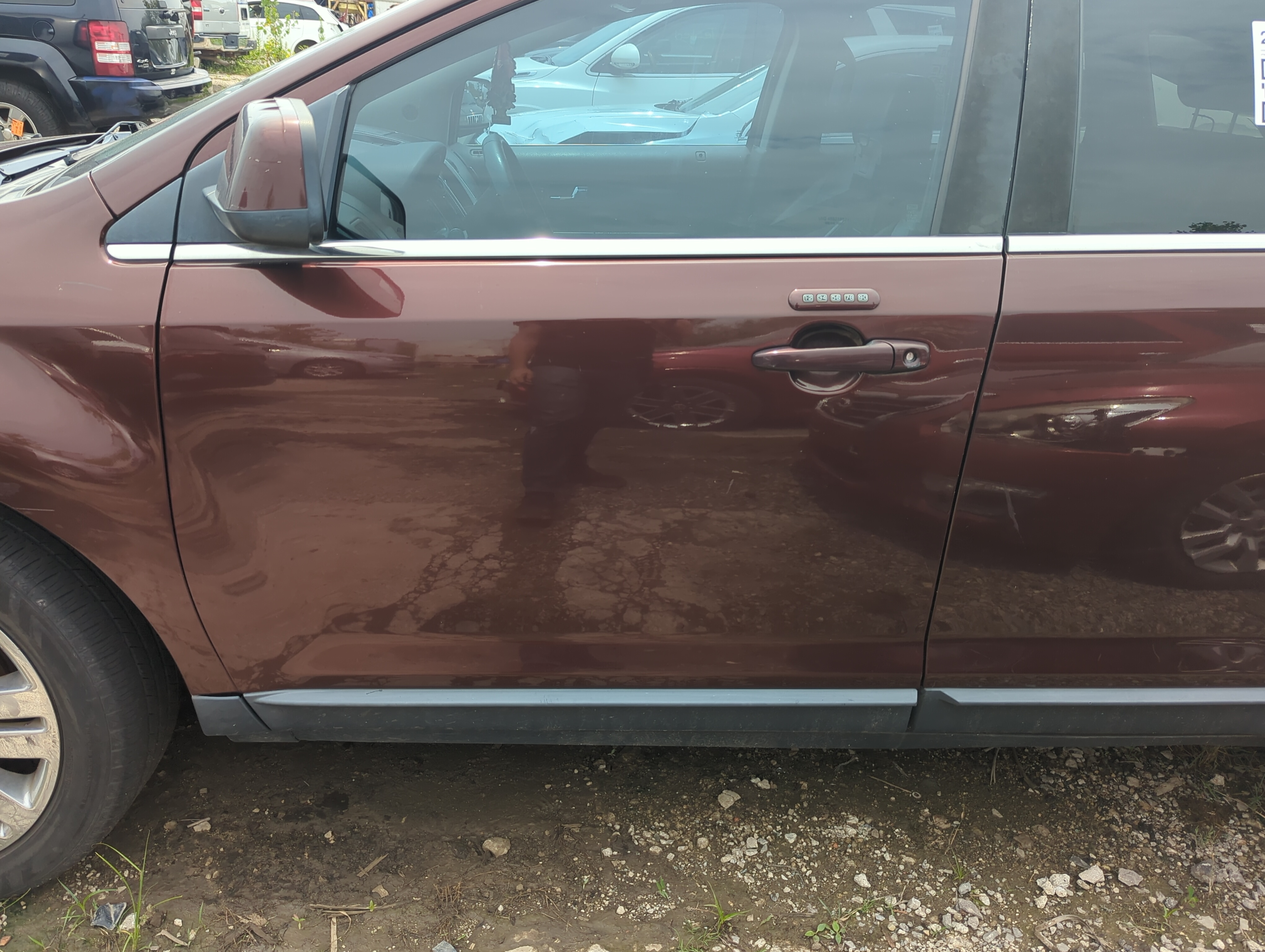 Picture of 2007-2010 Ford Edge Driver Front Door Oem 1106315