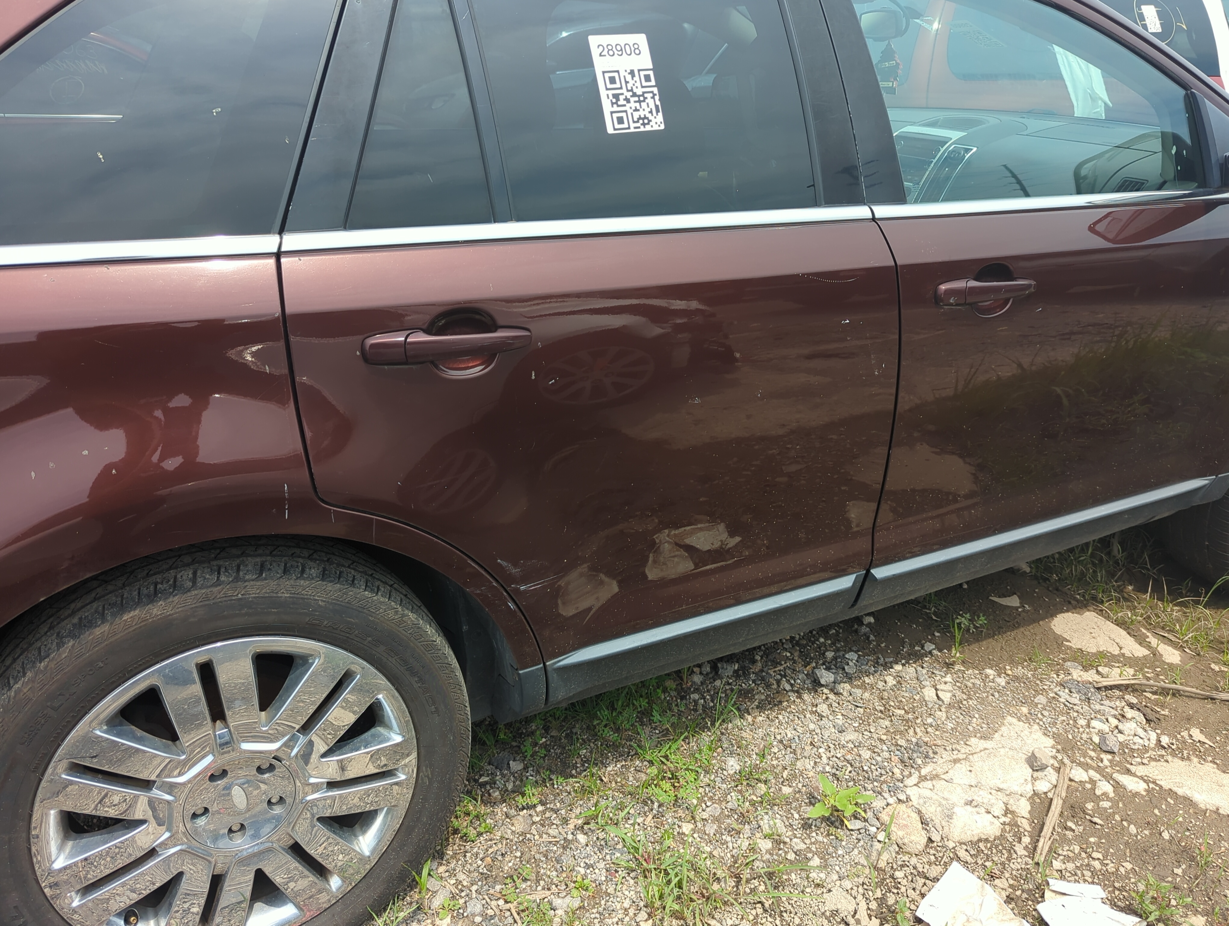 Picture of 2007-2010 Ford Edge Passenger Rear Door Oem 1106381