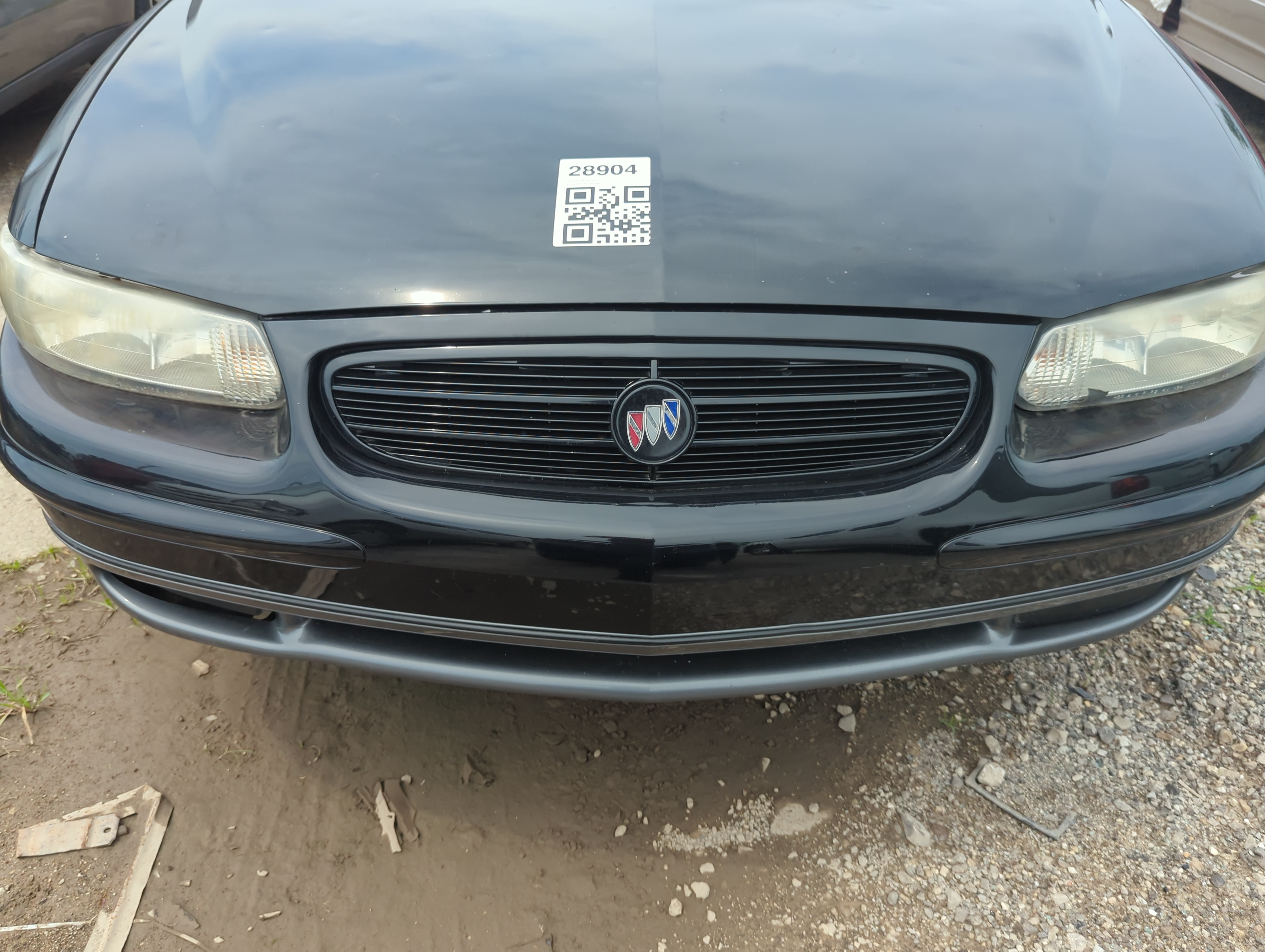 1997-2002 Buick Regal Front Bumper Grille Cover 1106570 - Oemusedautoparts1.com