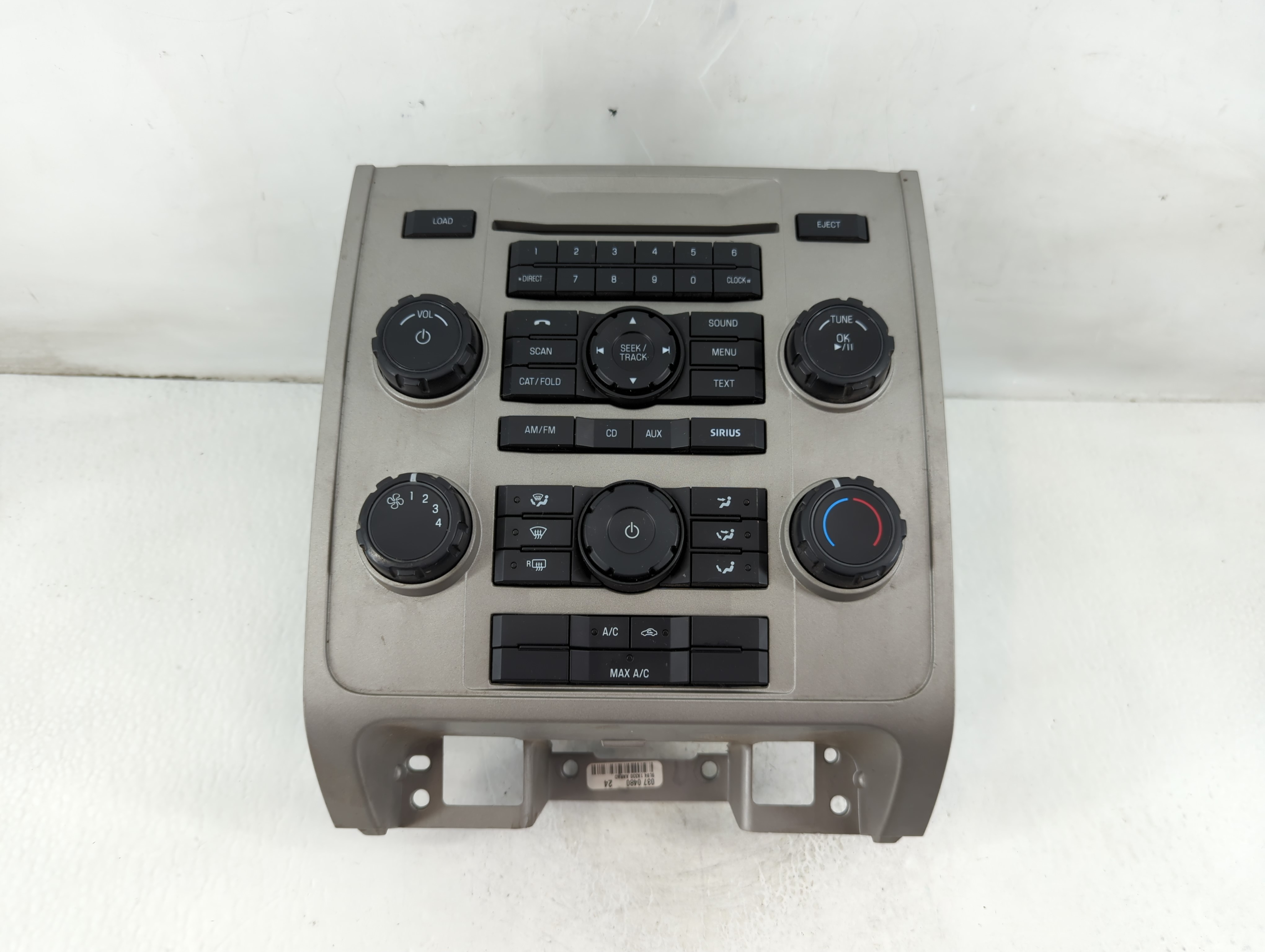 2009-2012 Ford Escape Am Fm Cd Player Radio Receiver 1106661 - Oemusedautoparts1.com