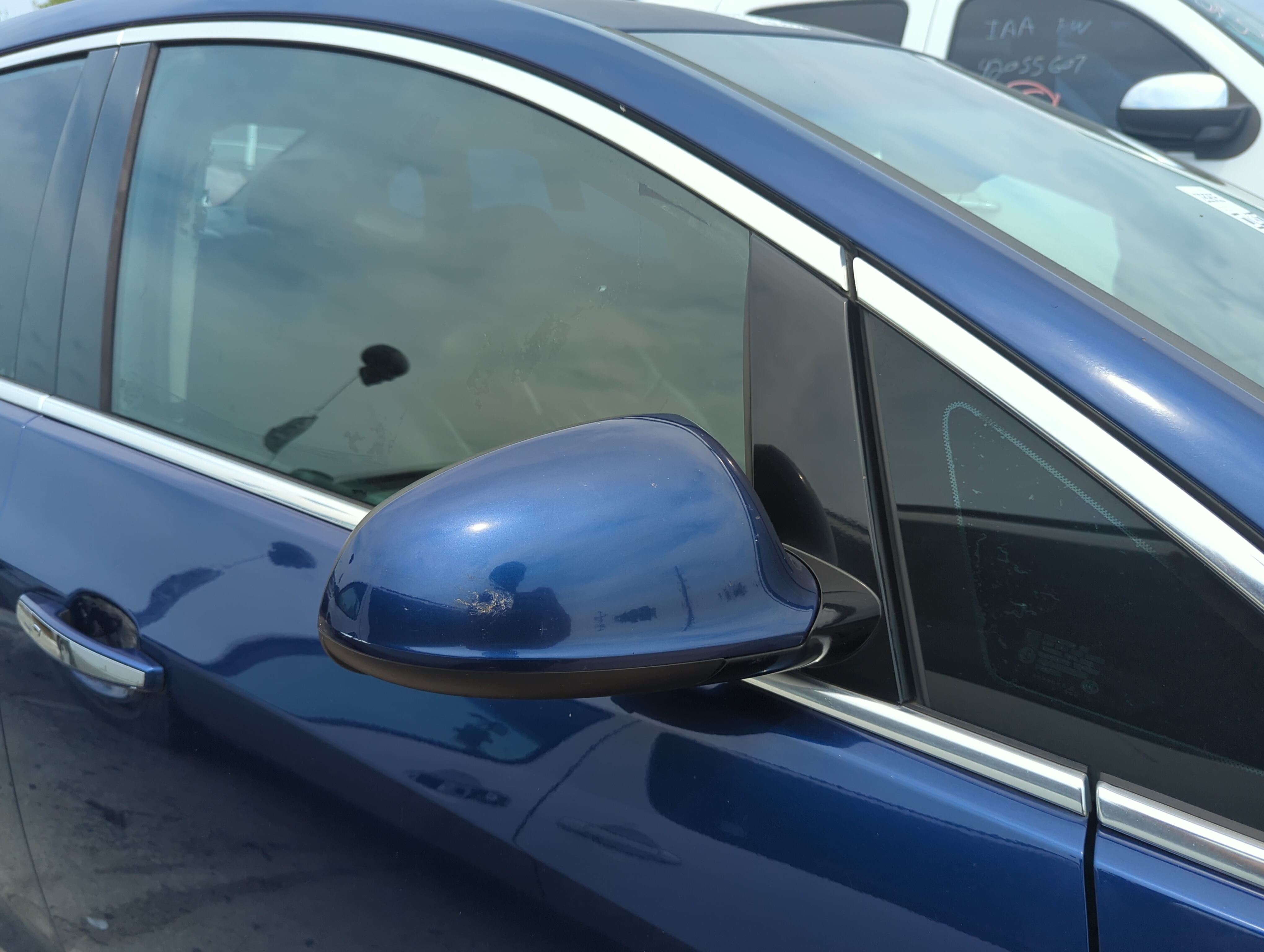 Picture of 2013-2017 Buick Verano Passenger Right Side View Power Door Mirror Blue 1106783