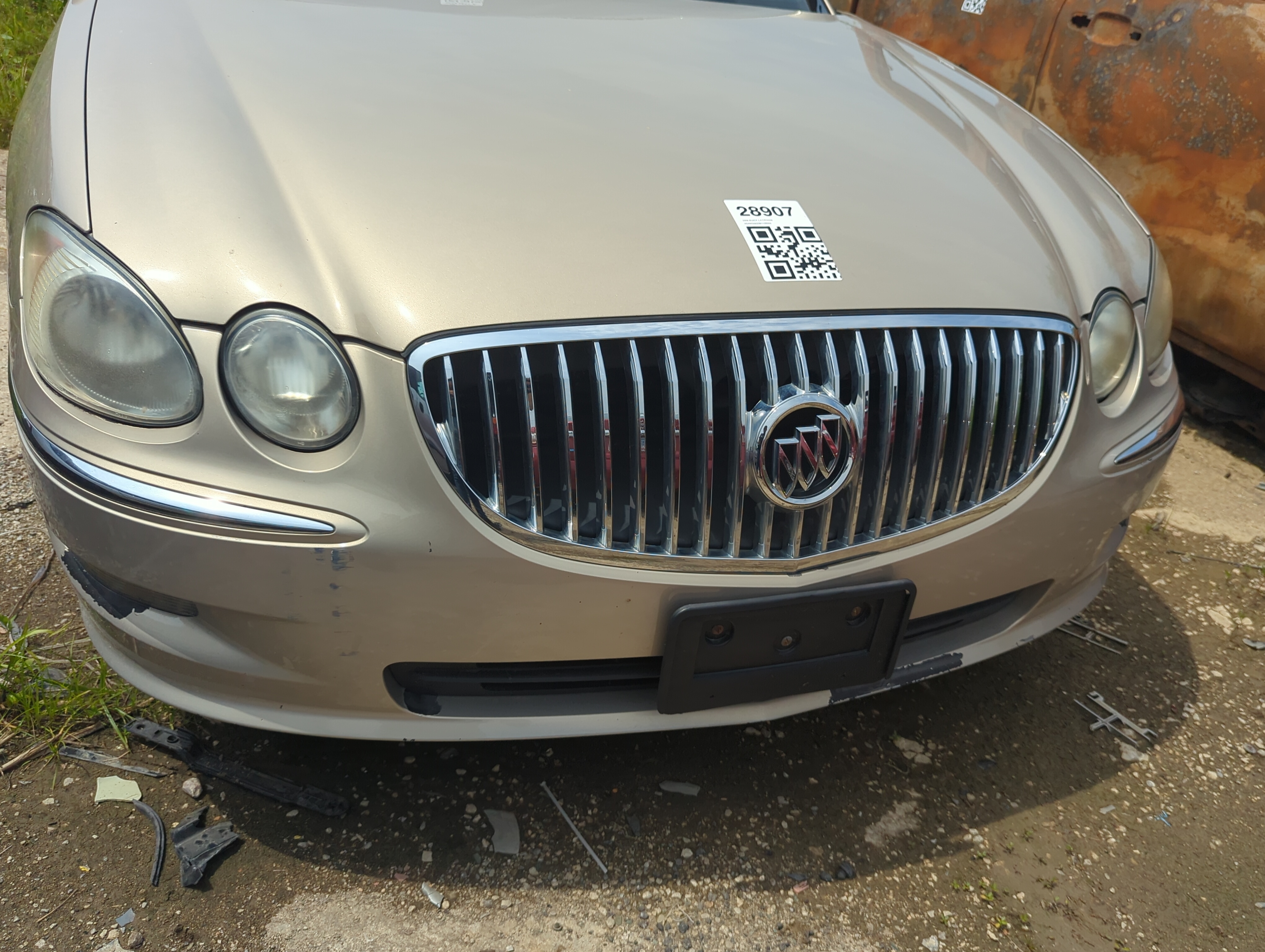 Picture of 2008-2009 Buick Lacrosse Front Bumper - Oem 1106901