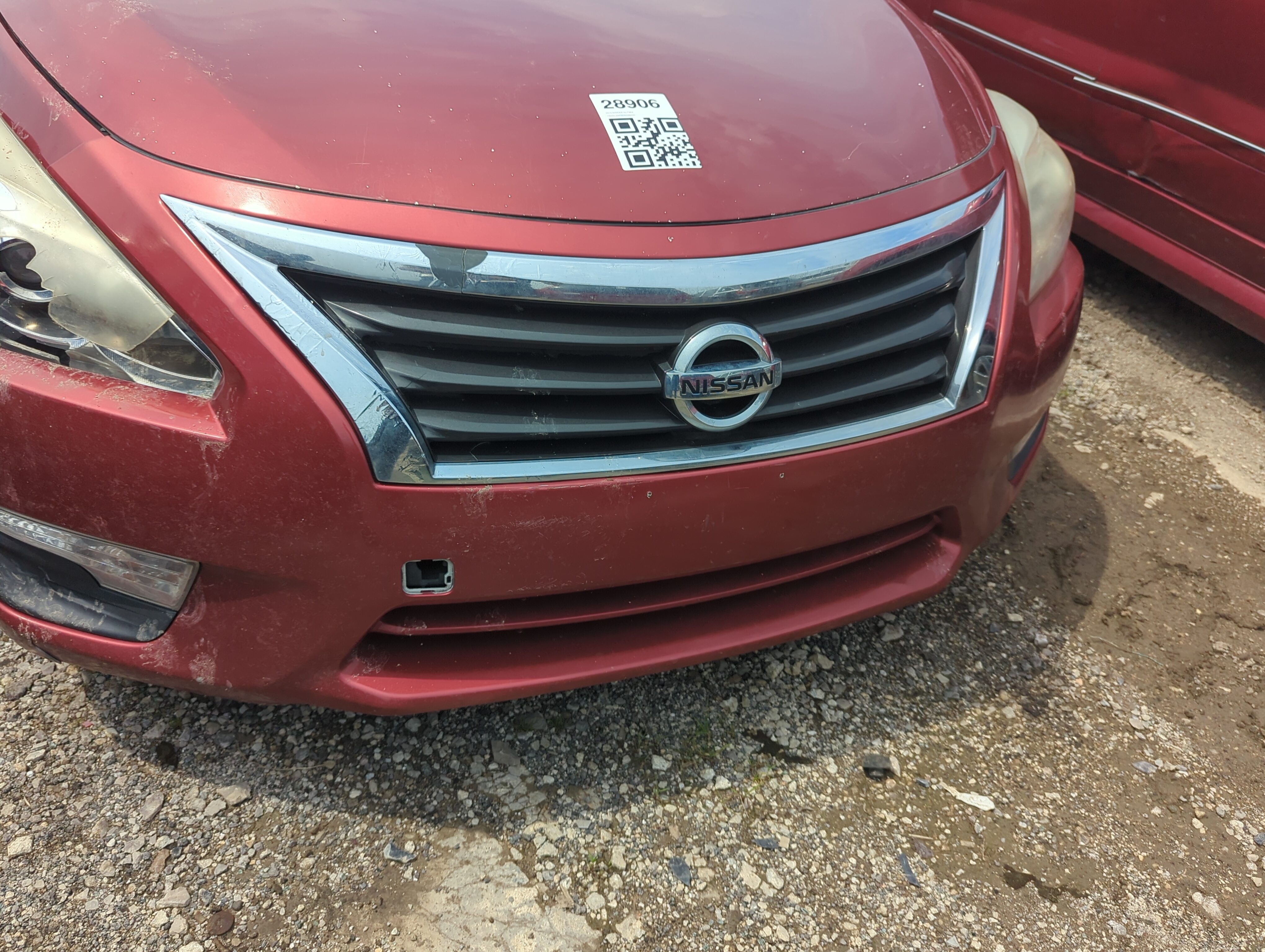 2013-2015 Nissan Altima Front Bumper Grille Cover 1107103 - Oemusedautoparts1.com
