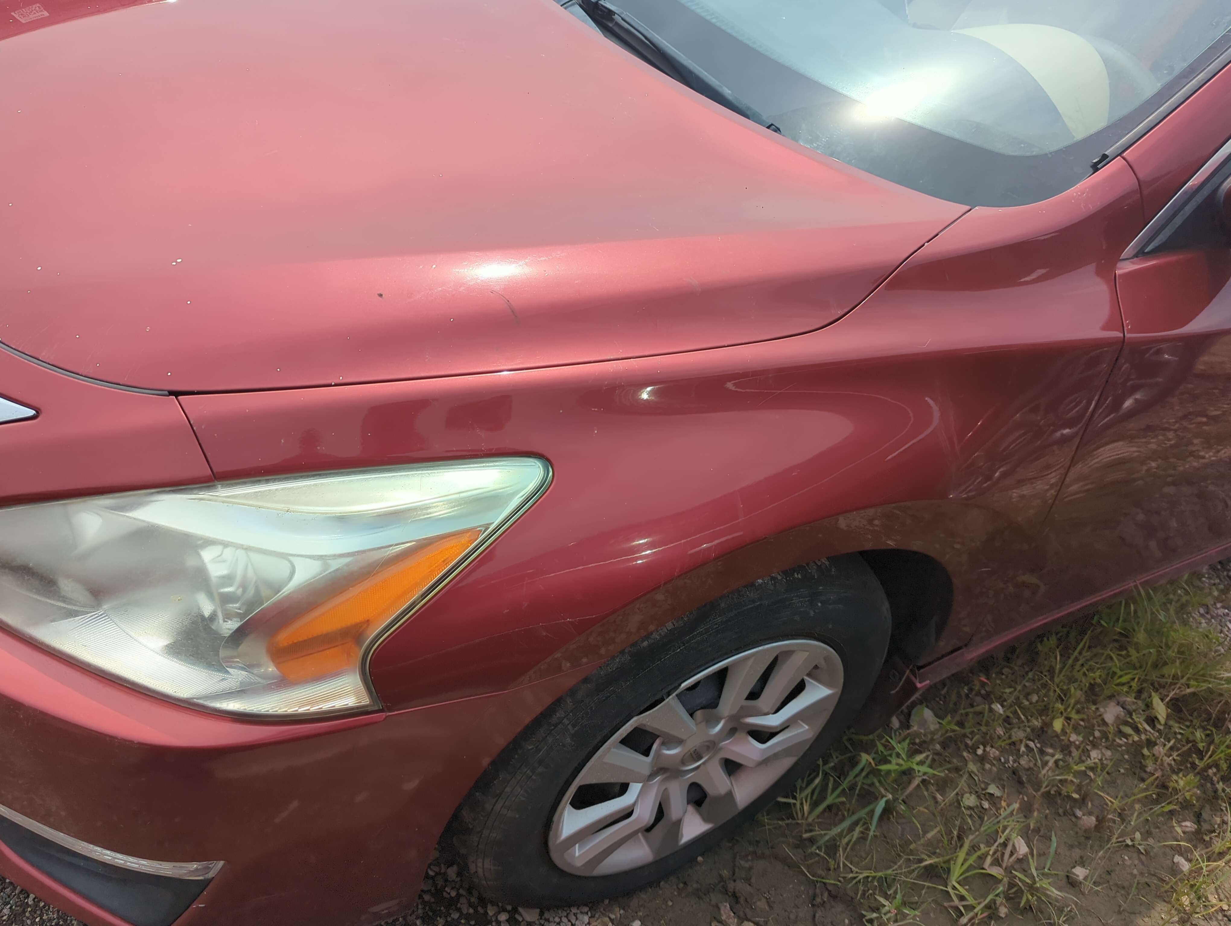 2013-2015 Nissan Altima Driver Fender 1107104 - Oemusedautoparts1.com