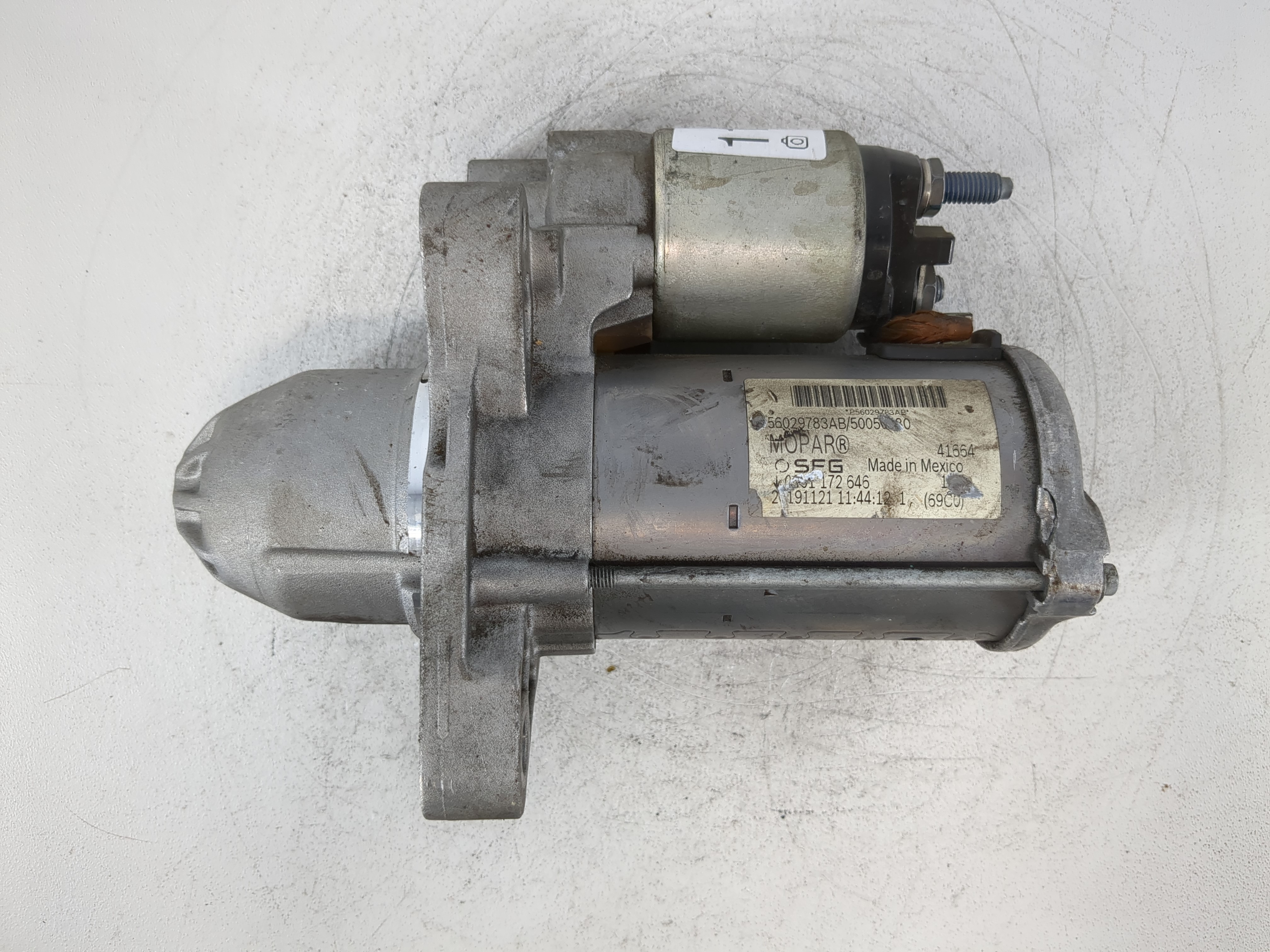 Picture of 2017-2020 Jeep Compass Car Starter Motor Solenoid Oem 1107302