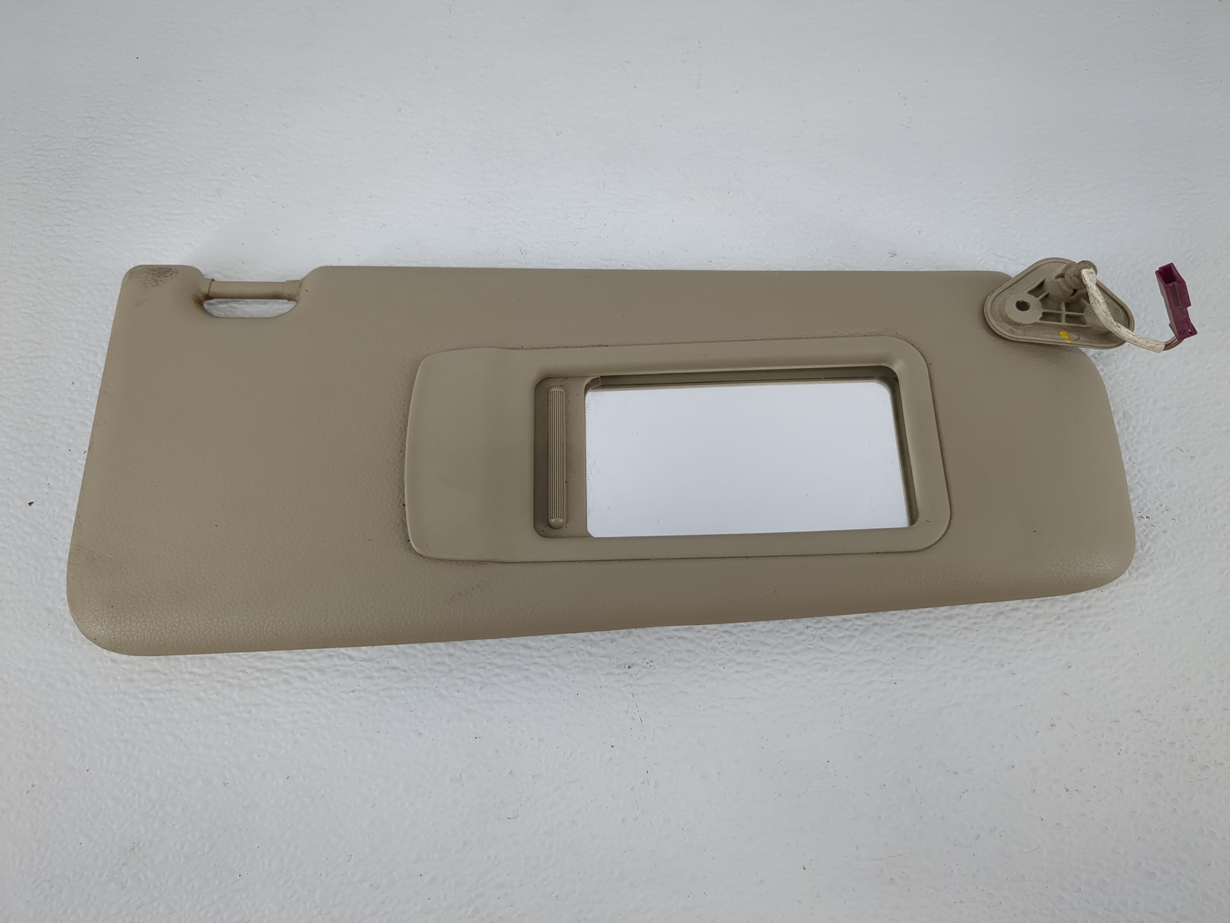 2007-2013 Bmw 328i Passenger Sun Visor Mirror Right Sunvisor Grey 1107496 - Oemusedautoparts1.com