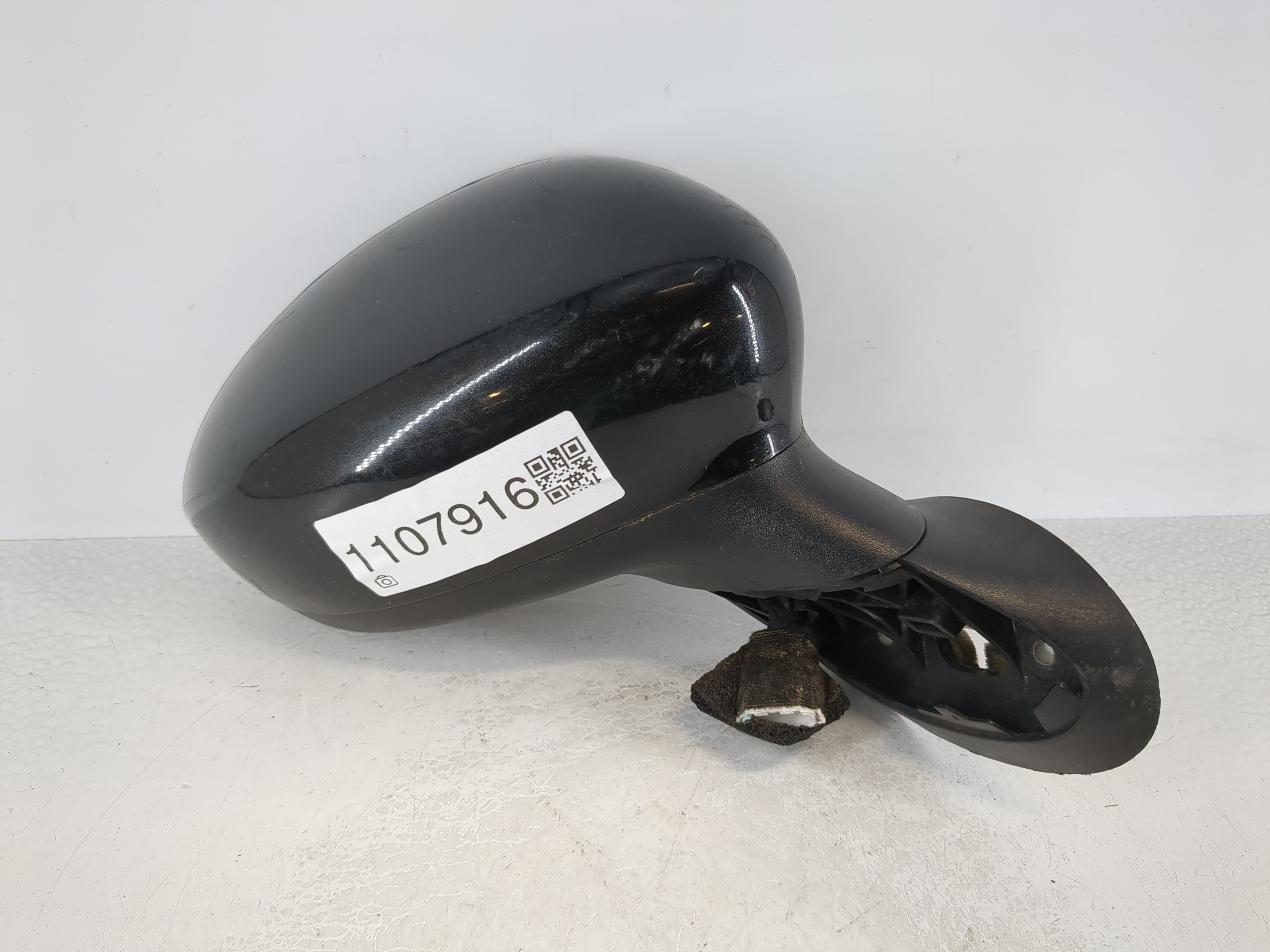 Picture of 2012-2013 Fiat 500 Passenger Right Side View Power Door Mirror Black 1107916