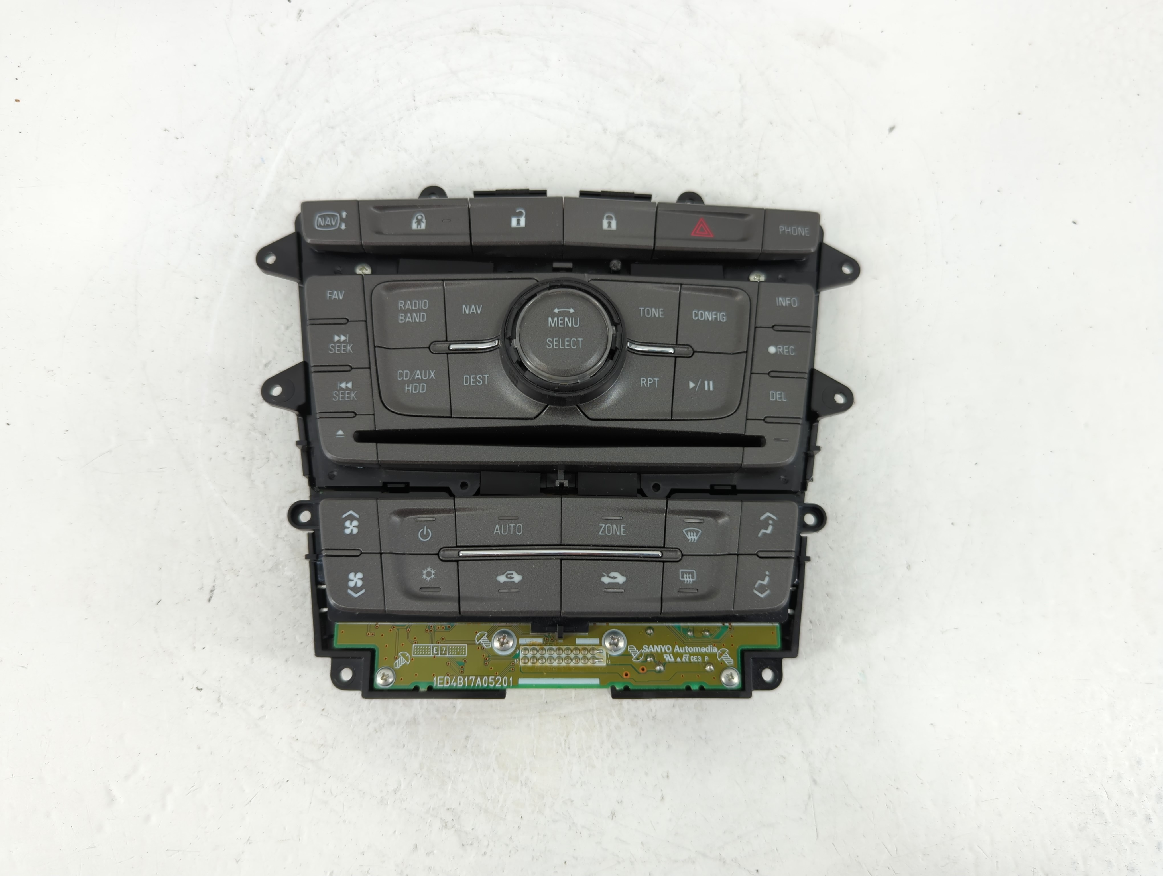 2010-2010 Cadillac Srx Am Fm Cd Player Radio Receiver 1108197 - Oemusedautoparts1.com