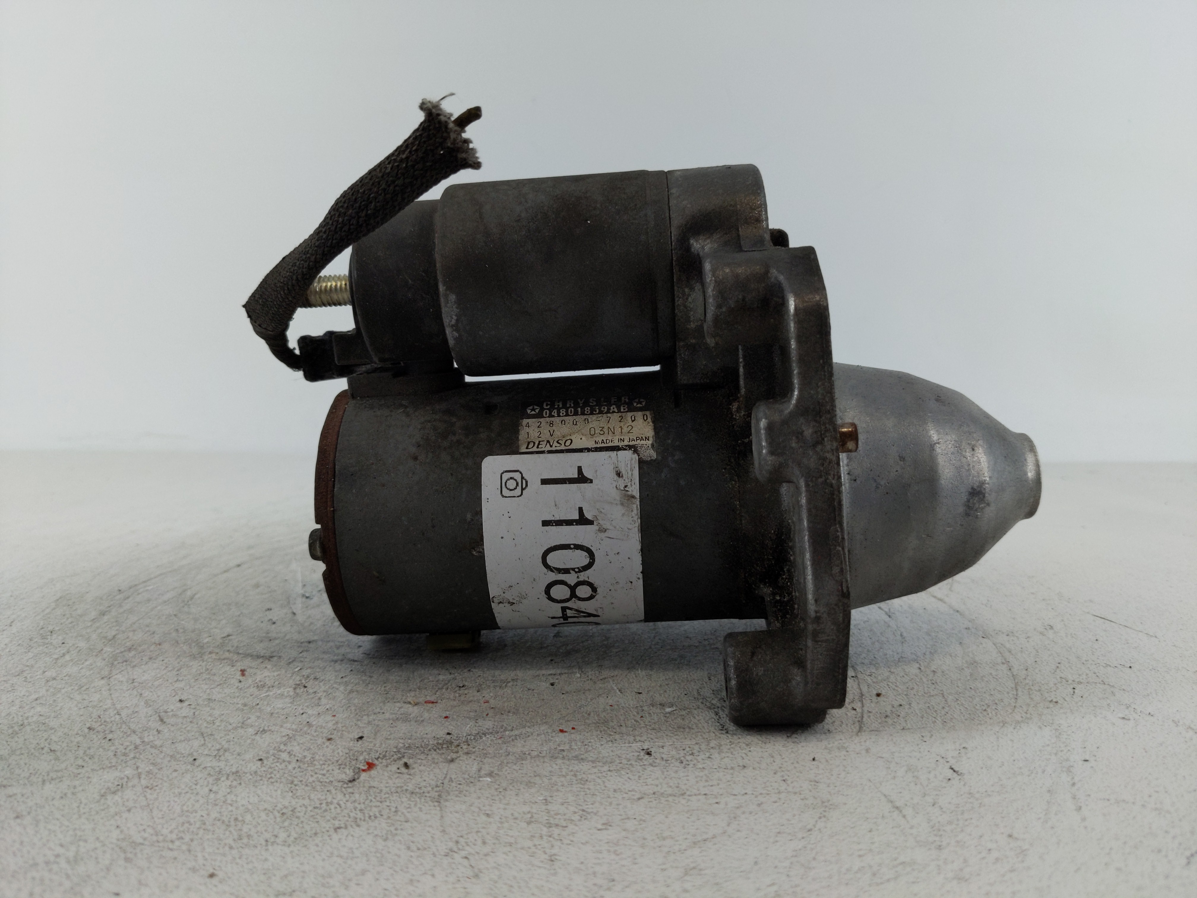 2011-2014 Chrysler 200 Car Starter Motor Solenoid Oem 1108405 - Oemusedautoparts1.com