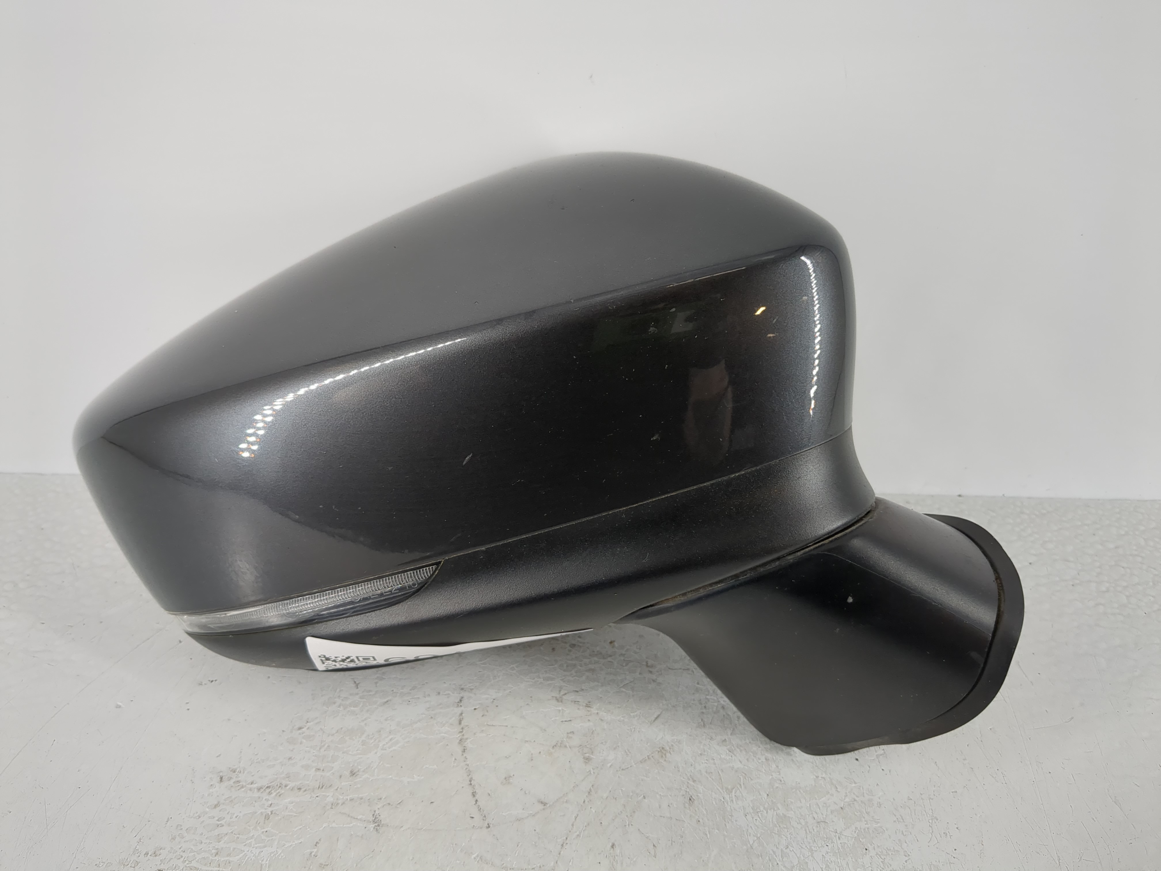 2017-2018 Mazda 3 Passenger Right Side View Power Door Mirror Black 1108709 - Oemusedautoparts1.com