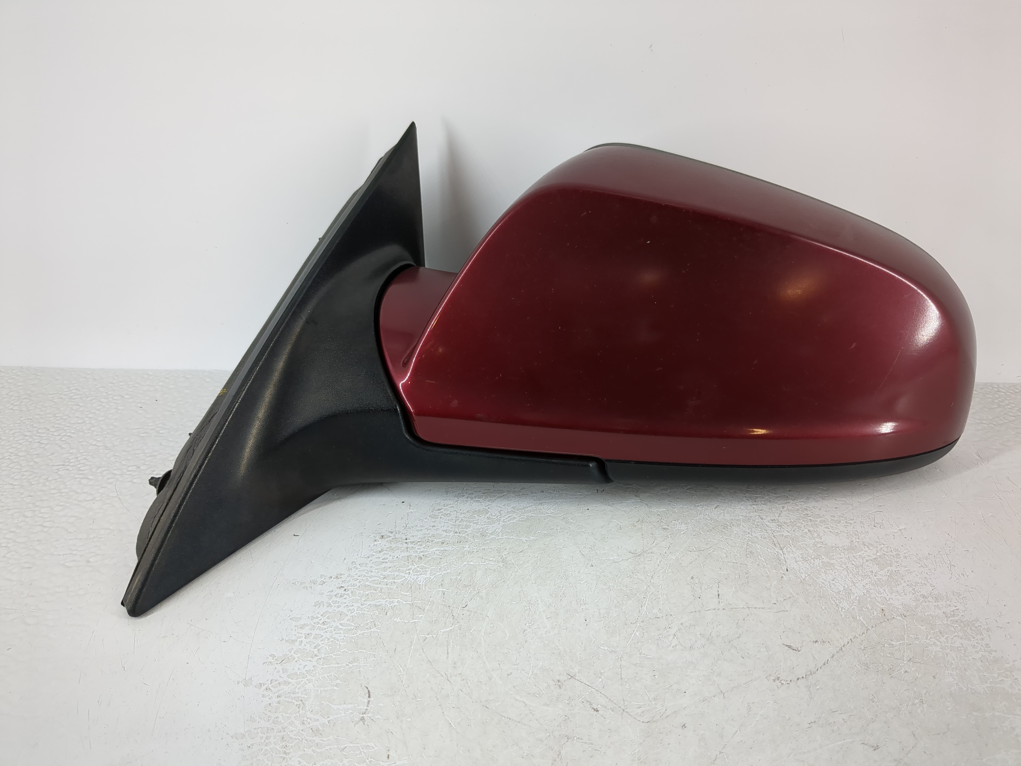 2007-2009 Saturn Aura Driver Left Side View Power Door Mirror Maroon 1108799 - Oemusedautoparts1.com