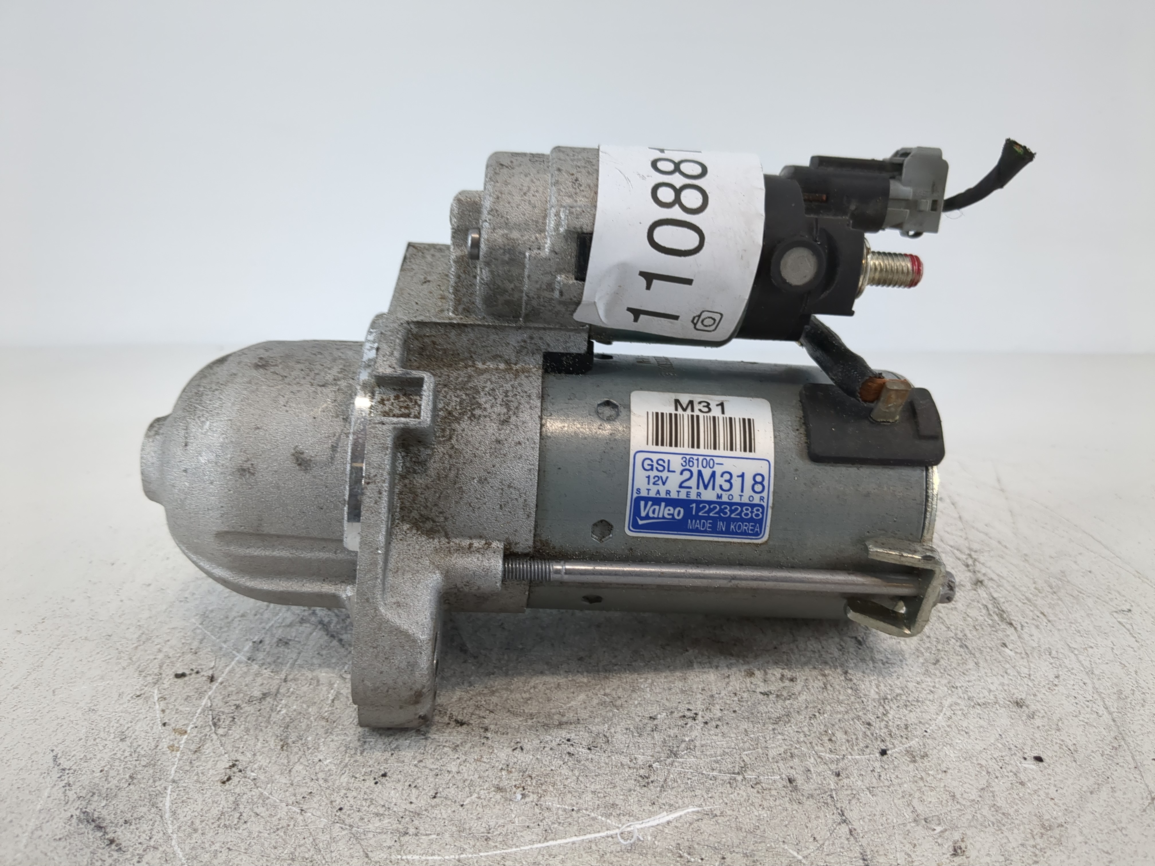 2020-2020 Hyundai Venue Car Starter Motor Solenoid Oem 1108814 - Oemusedautoparts1.com