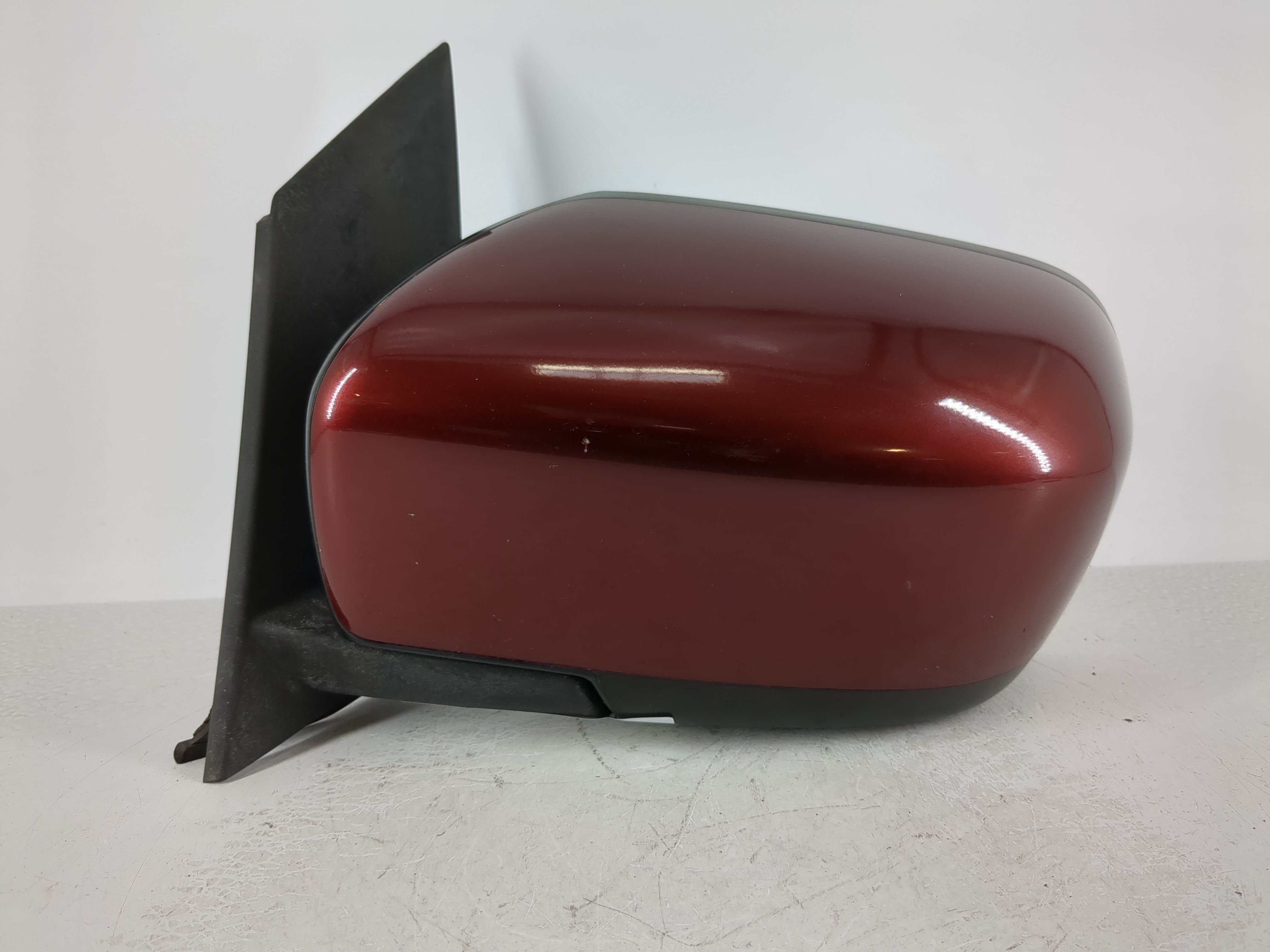 2010-2012 Mazda Cx-7 Driver Left Side View Power Door Mirror Red 1108927 - Oemusedautoparts1.com