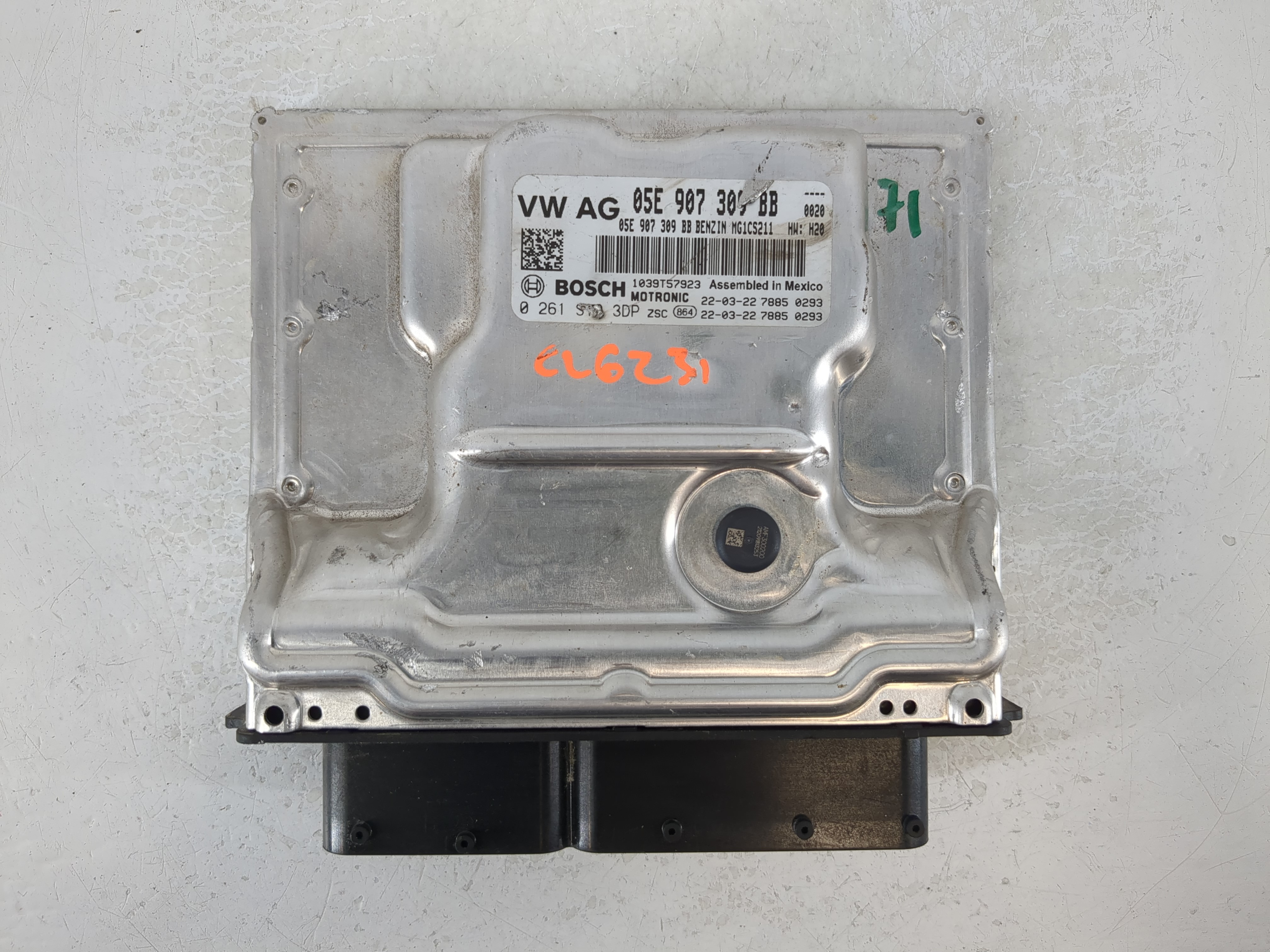 2022 Volkswagen Jetta Engine Control Computer Ecu Pcm Ecm Pcu Oem 1108995 - Oemusedautoparts1.com