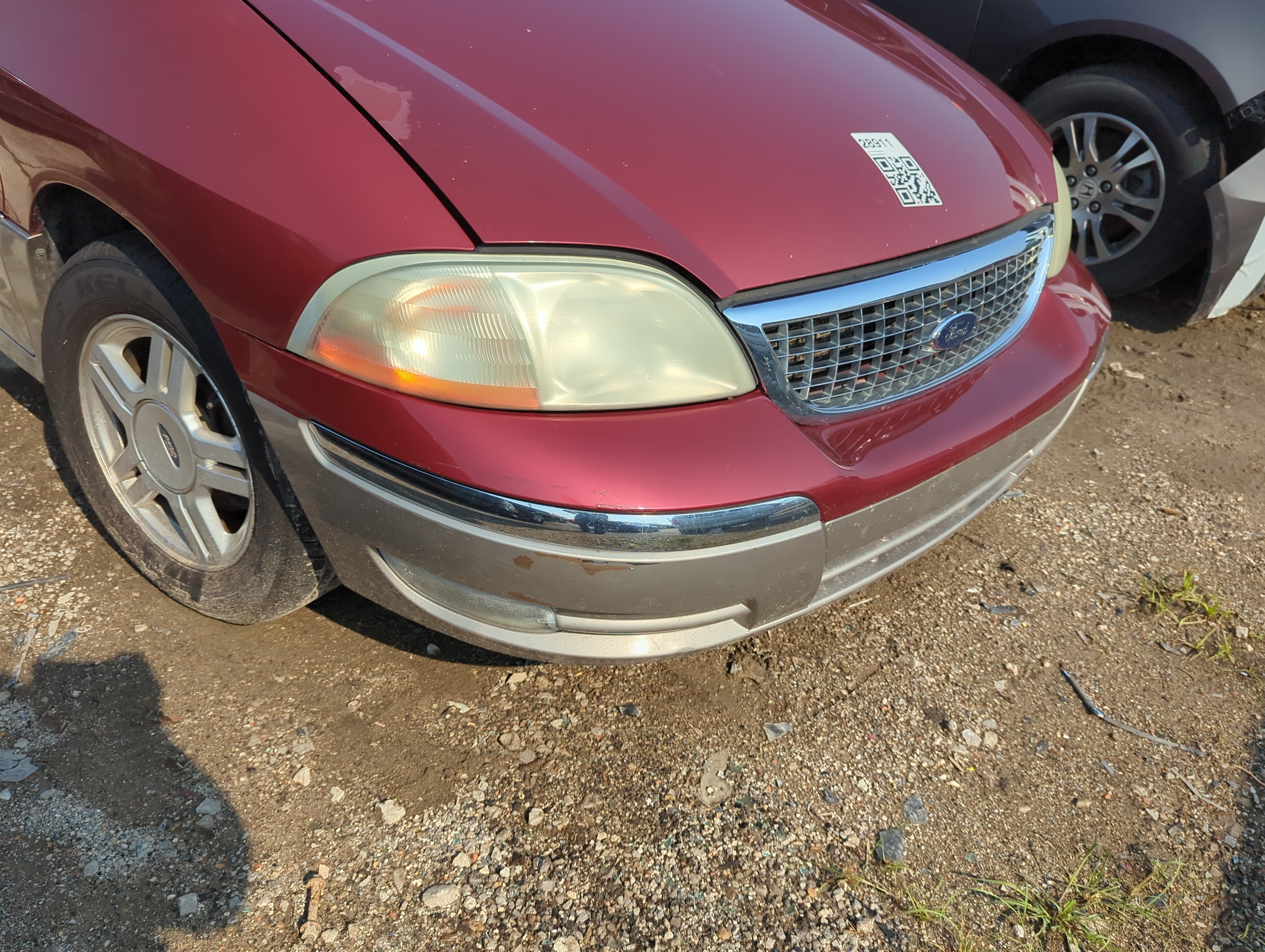 Picture of 2002-2003 Ford Windstar Front Bumper - Oem 1109186