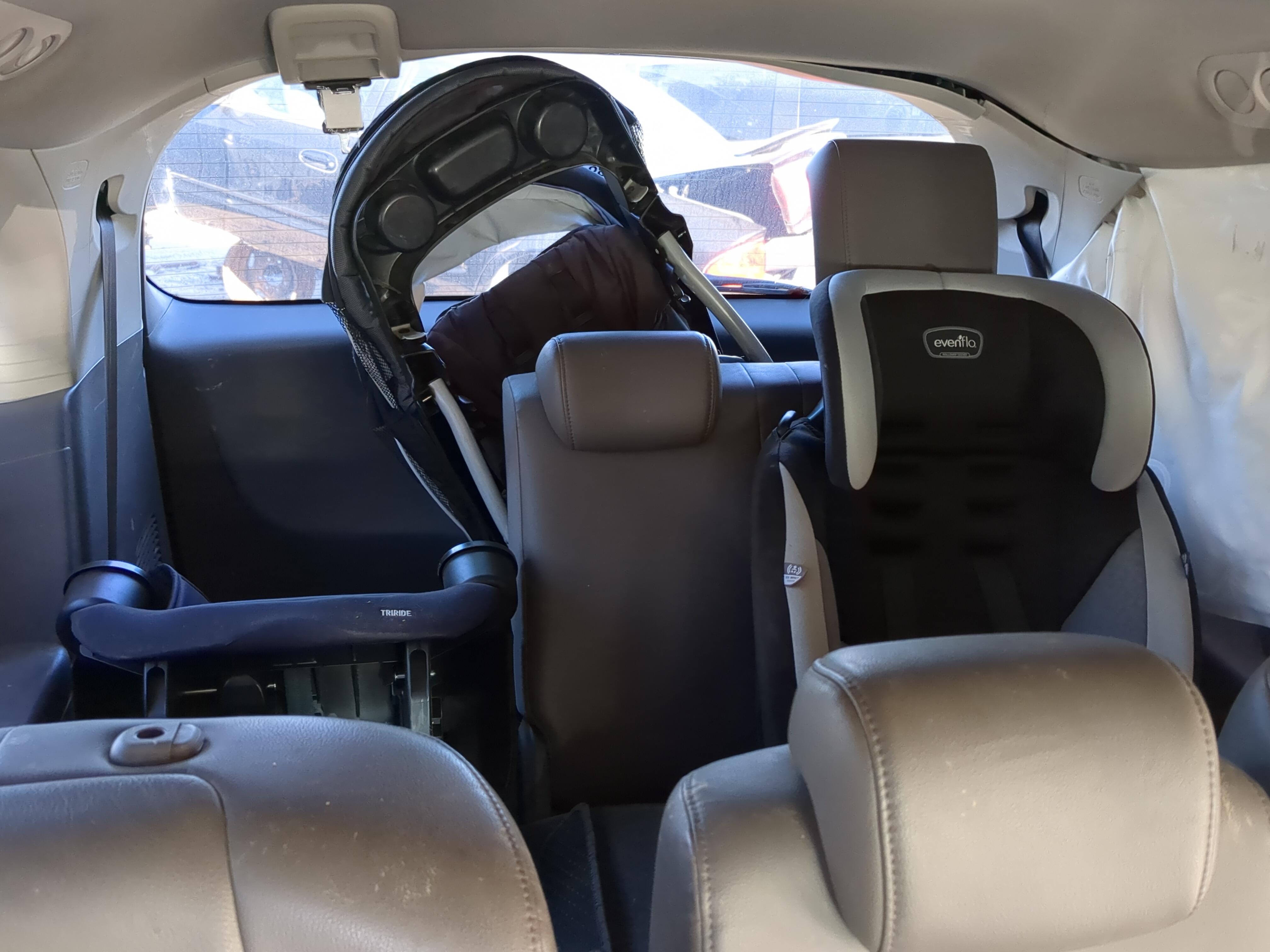 2012 Honda Odyssey 3rd Row Back Seat 1109400 - Oemusedautoparts1.com