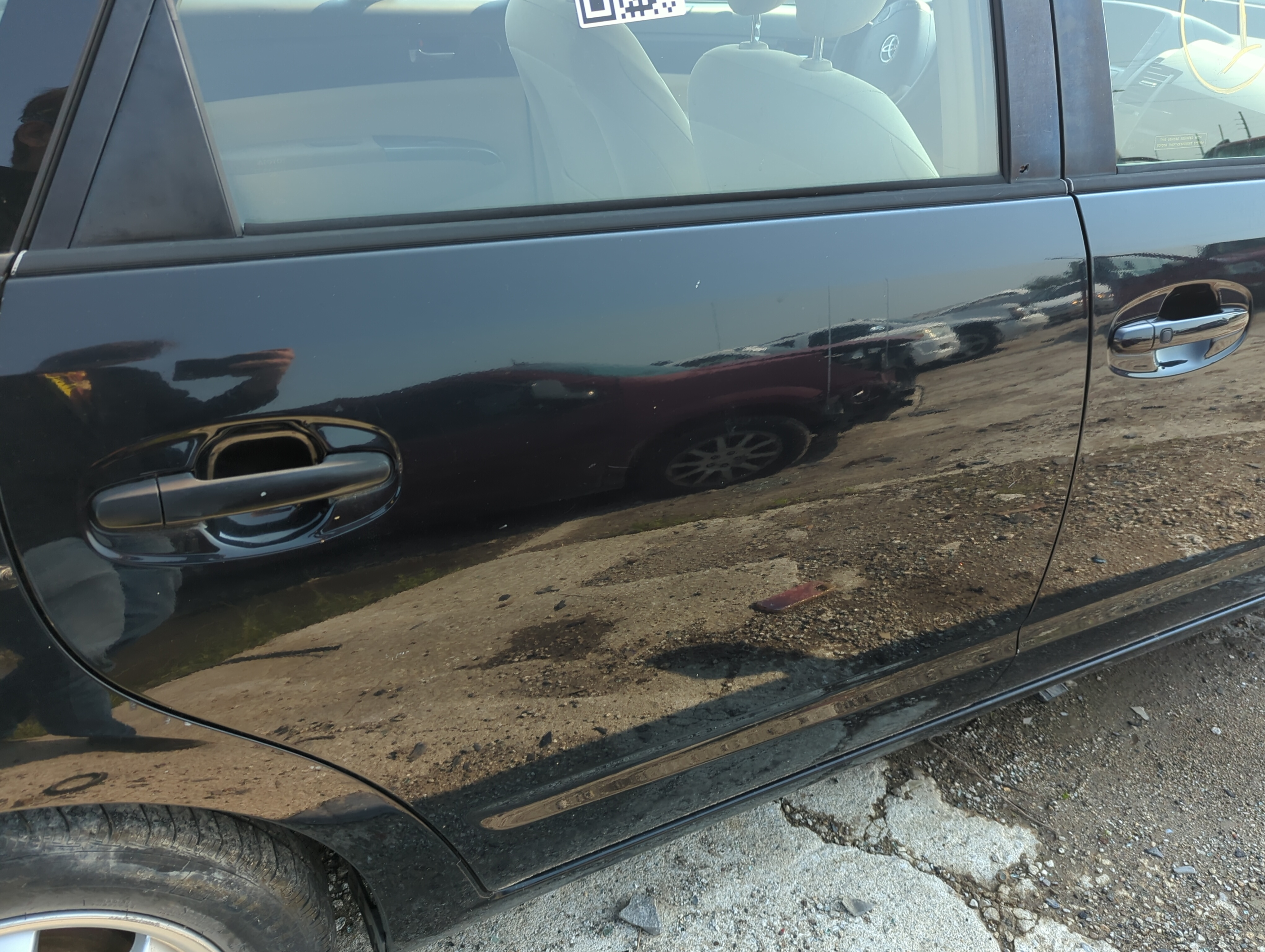Picture of 2004-2009 Toyota Prius Passenger Rear Door Oem 1109858