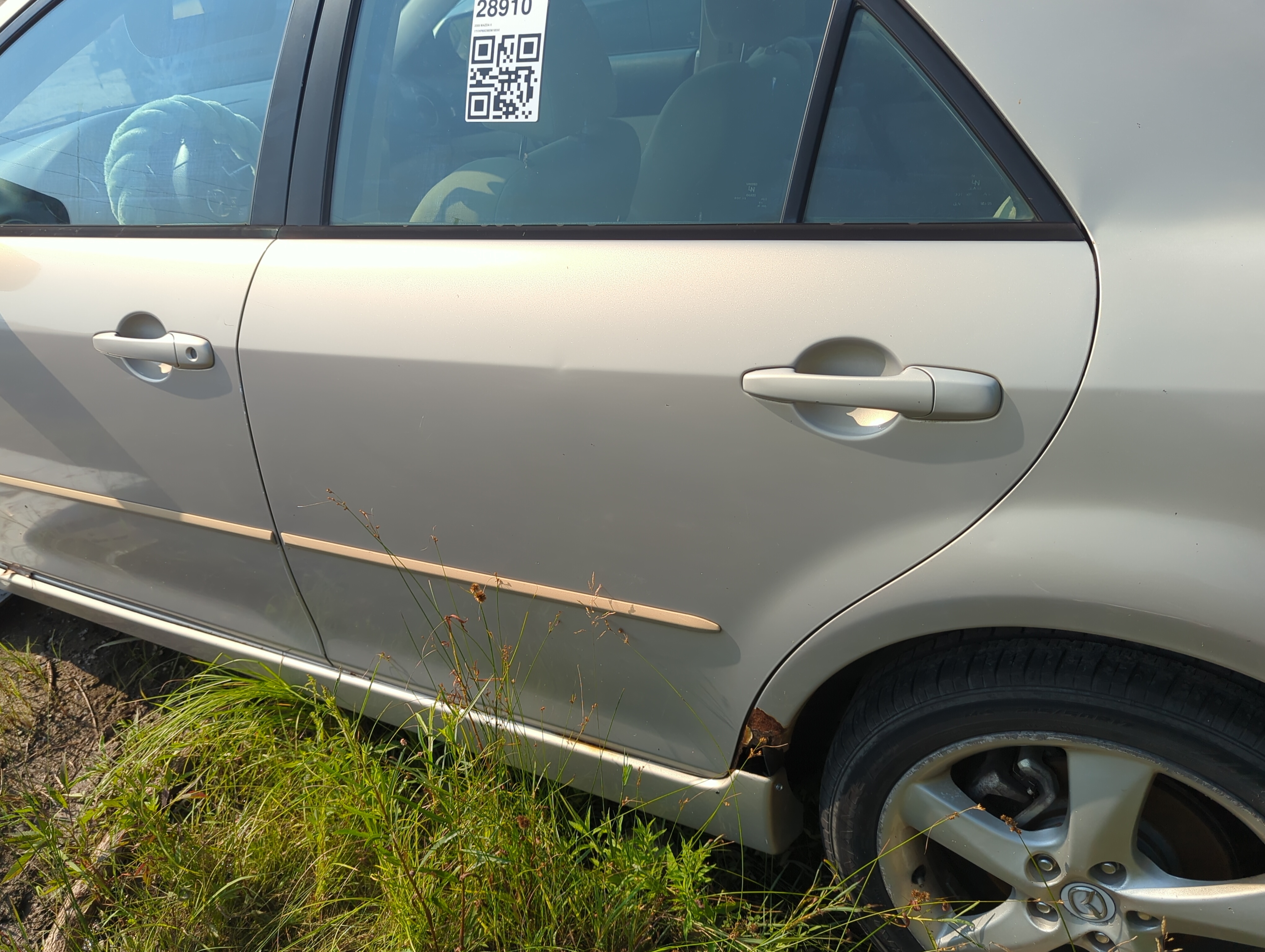 2003-2008 Mazda 6 Driver Rear Door Oem 1109885 - Oemusedautoparts1.com