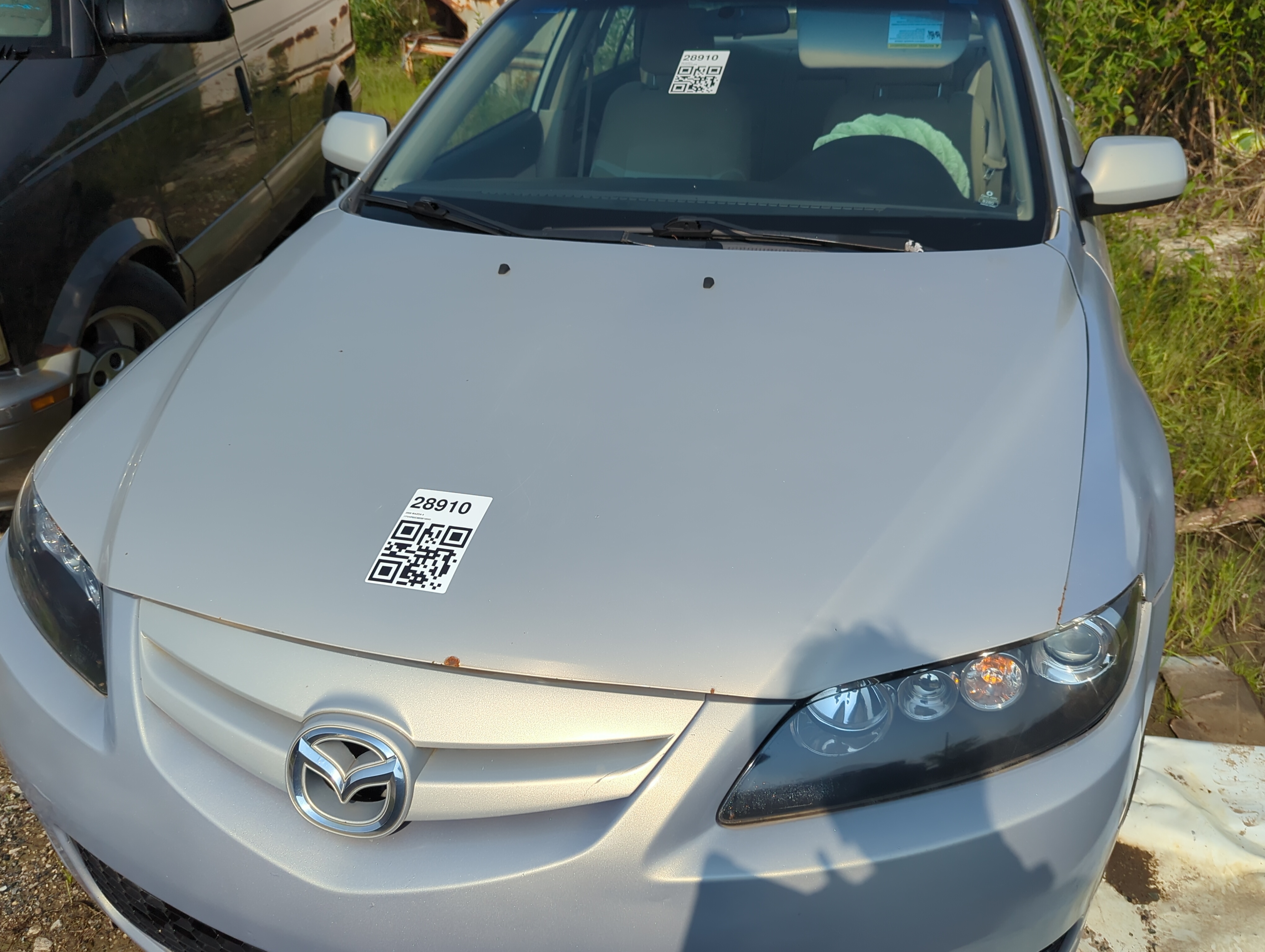 2003-2008 Mazda 6 Hood Oem 1109987 - Oemusedautoparts1.com