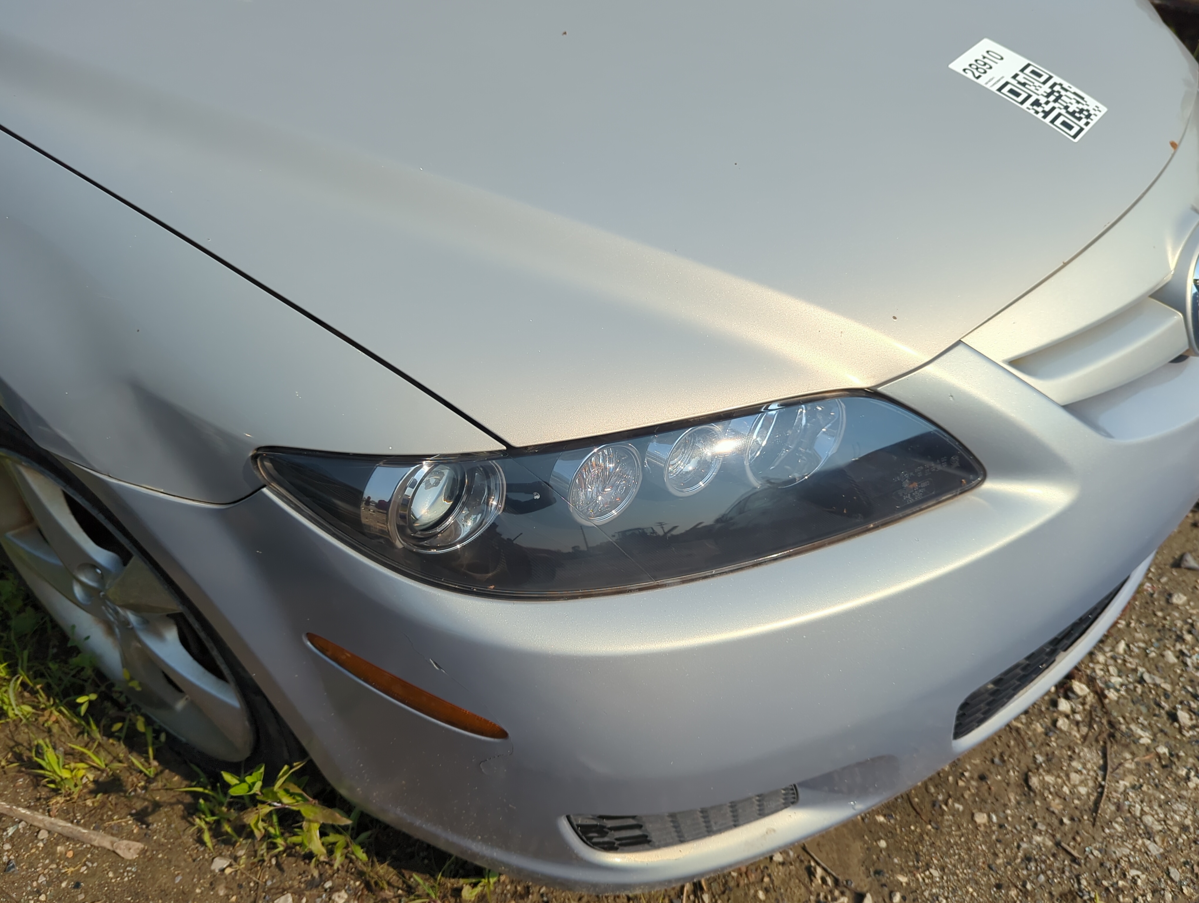 2006-2008 Mazda 6 Passenger Right Oem Head Light Headlight Lamp 1110011 - Oemusedautoparts1.com