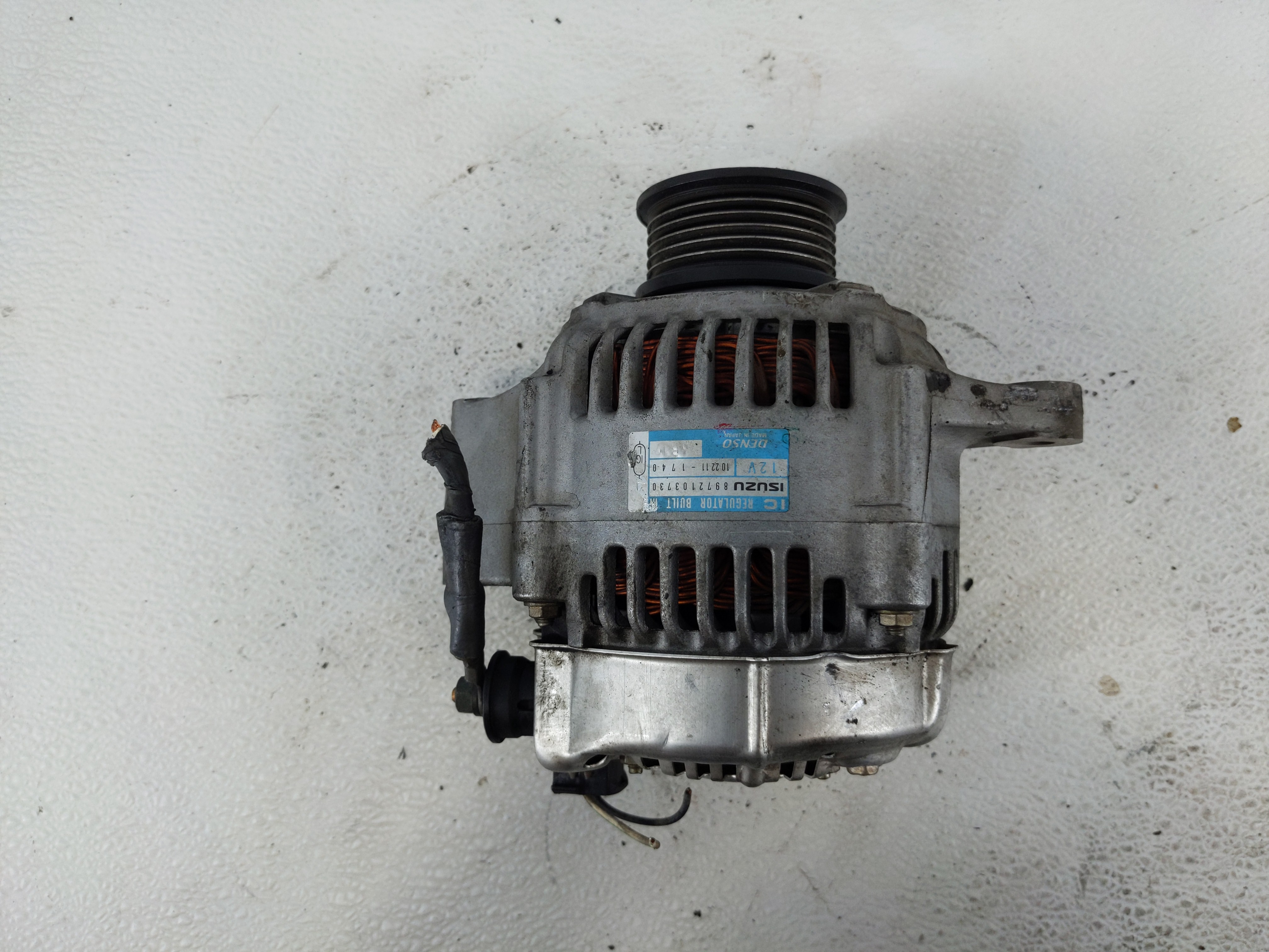 1999 Isuzu Trooper Alternator Generator Charging Assembly Engine Oem 1110235 - Oemusedautoparts1.com