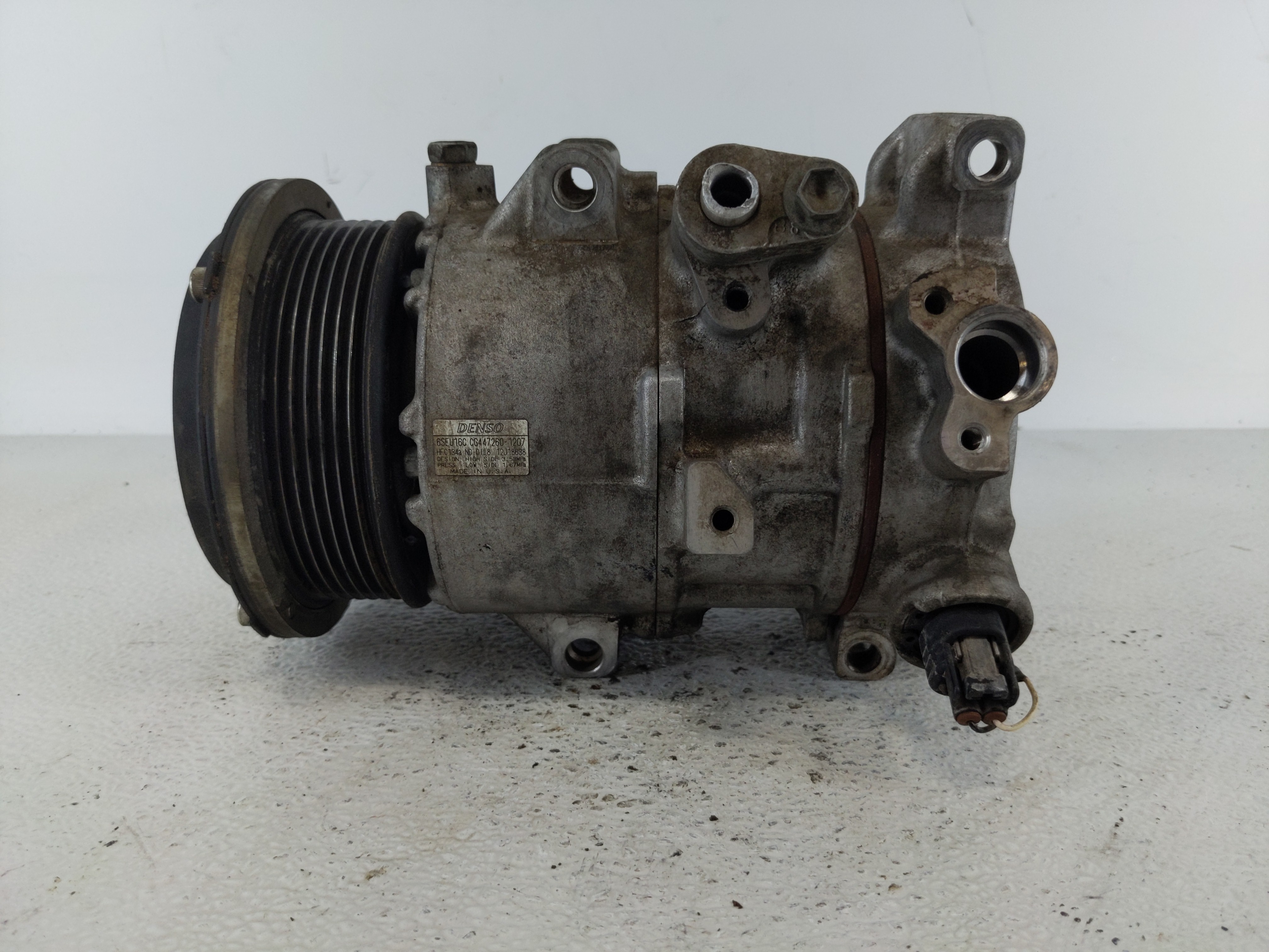 2007-2009 Toyota Camry Air Conditioning A/c Ac Compressor Oem 1110272 - Oemusedautoparts1.com