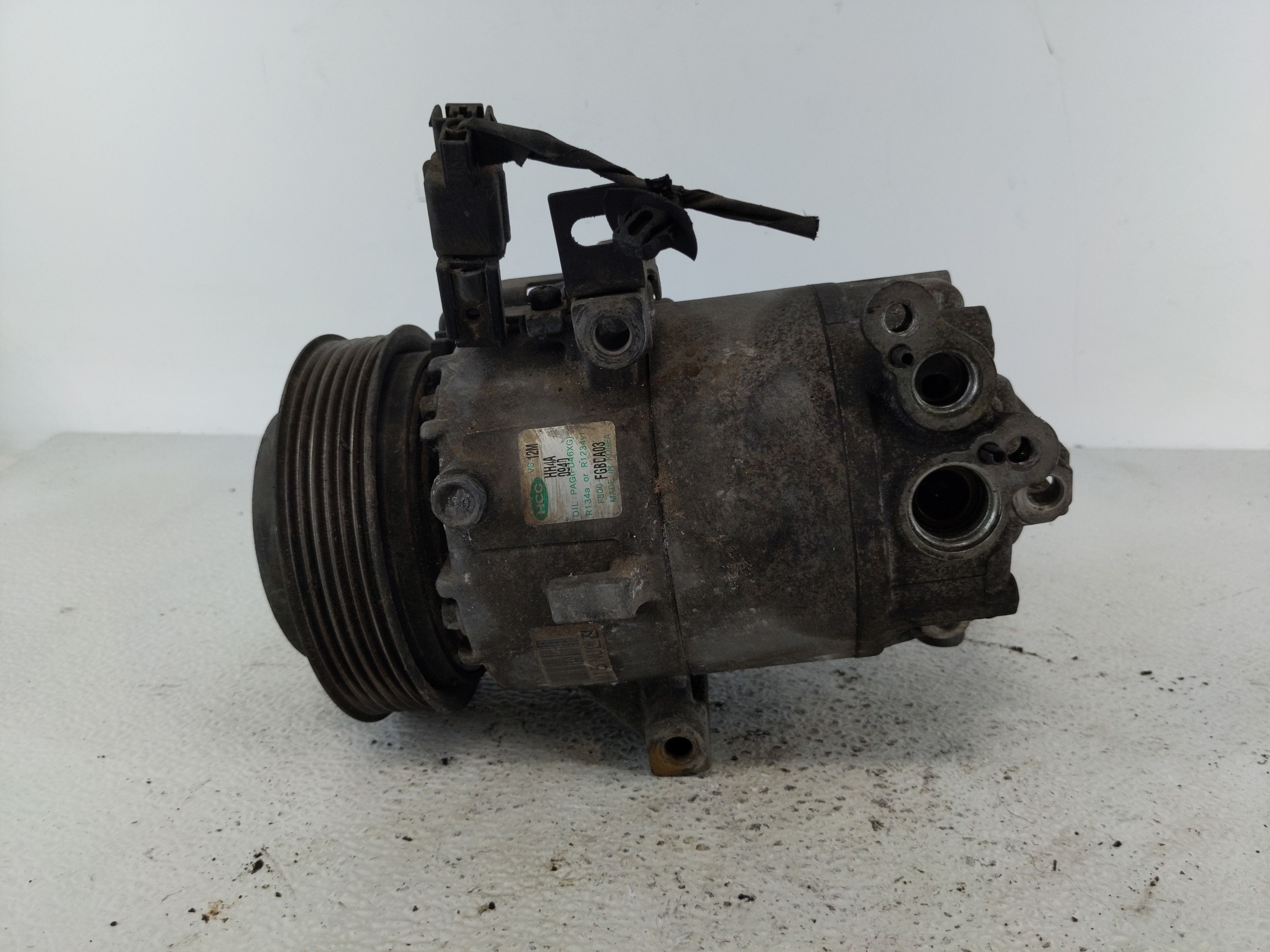 2012-2013 Kia Soul Air Conditioning A/c Ac Compressor Oem 1110294 - Oemusedautoparts1.com