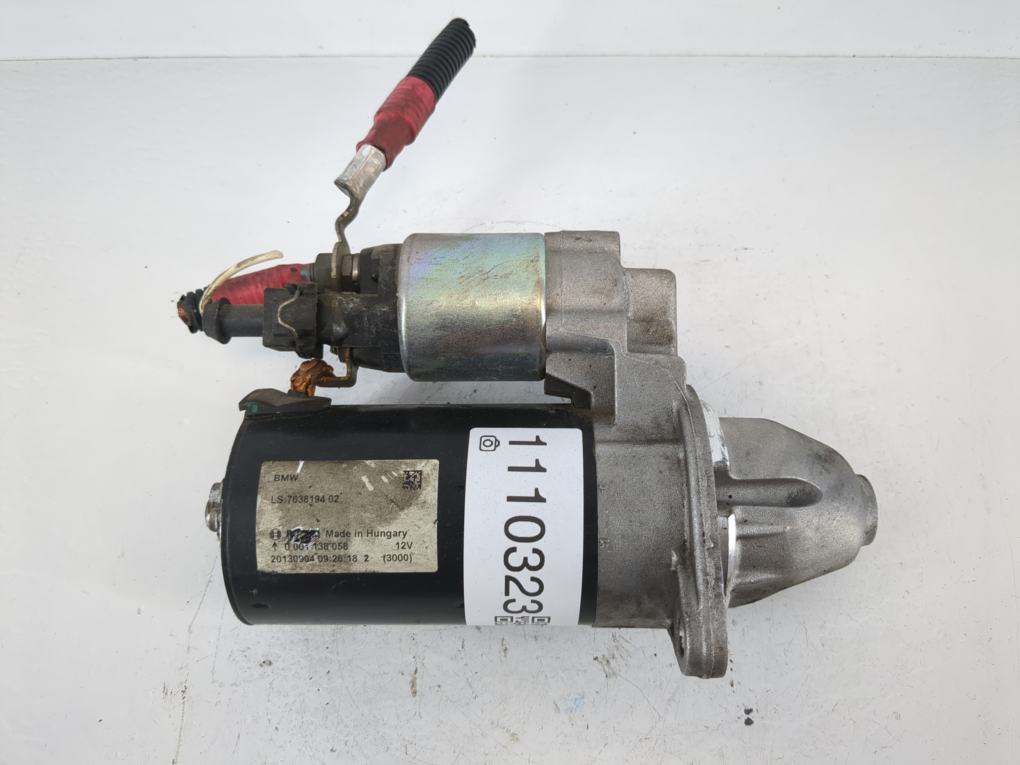2012-2015 Bmw X1 Car Starter Motor Solenoid Oem 1110323 - Oemusedautoparts1.com