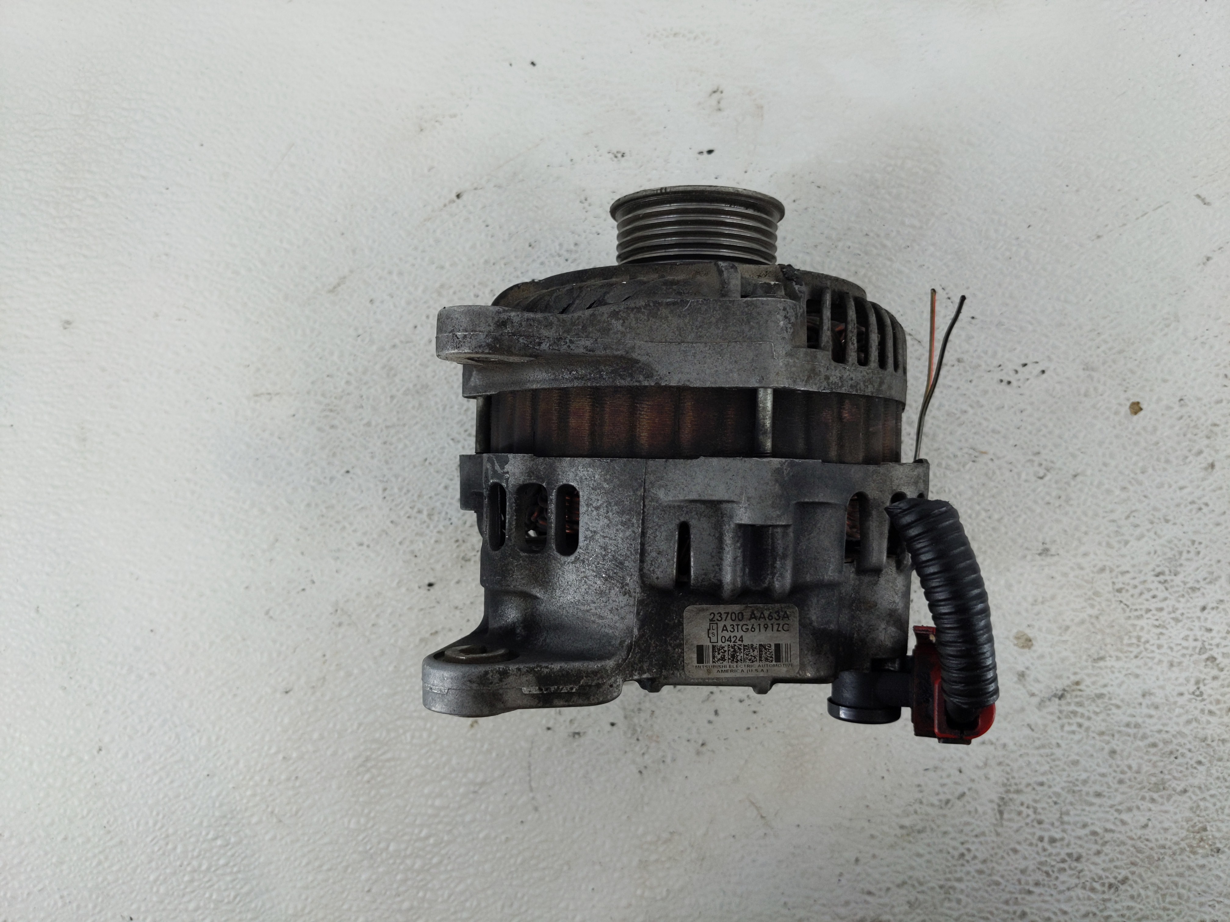 2010 Subaru Legacy Alternator Generator Charging Assembly Engine Oem 1110332 - Oemusedautoparts1.com