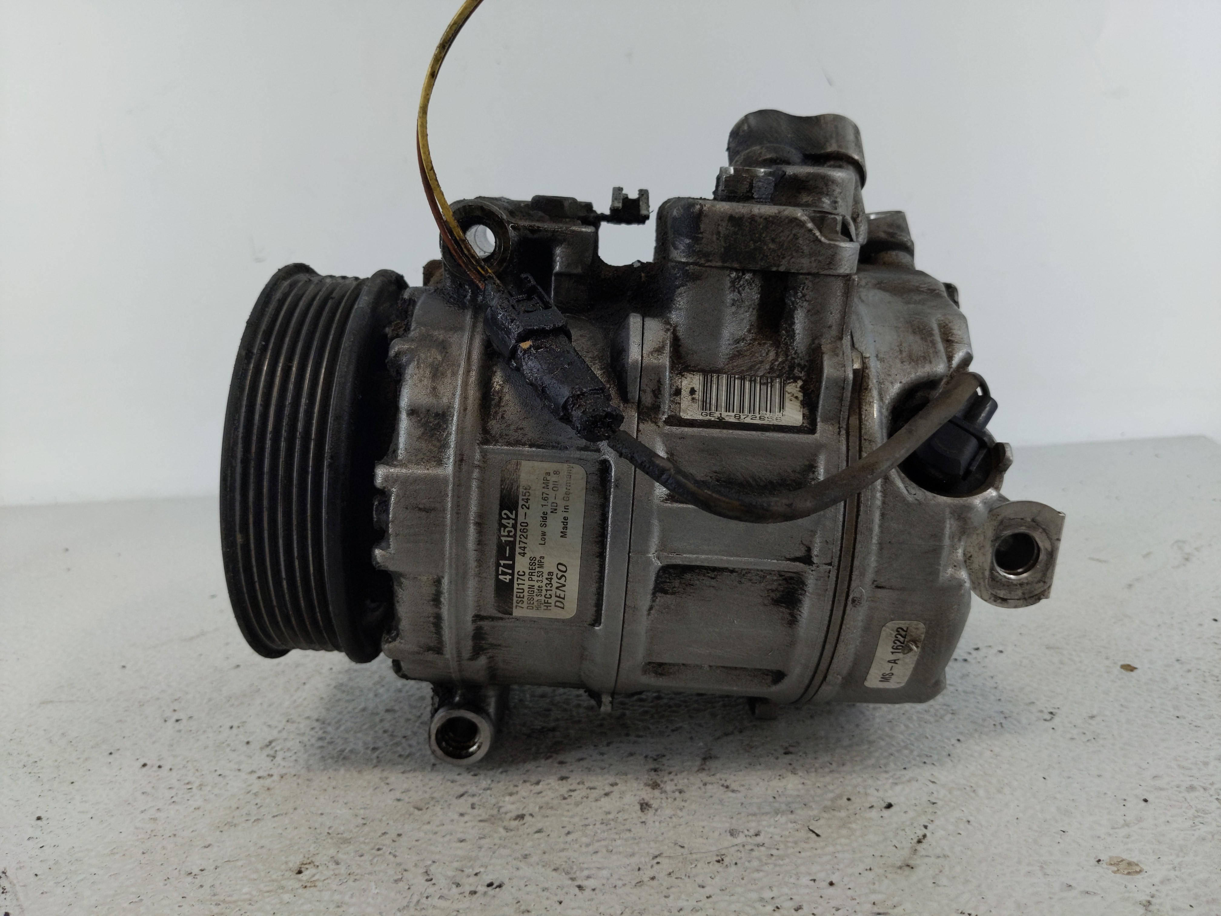 Picture of 2006-2010 Mazda 5 Air Conditioning A/c Ac Compressor Oem 1110362