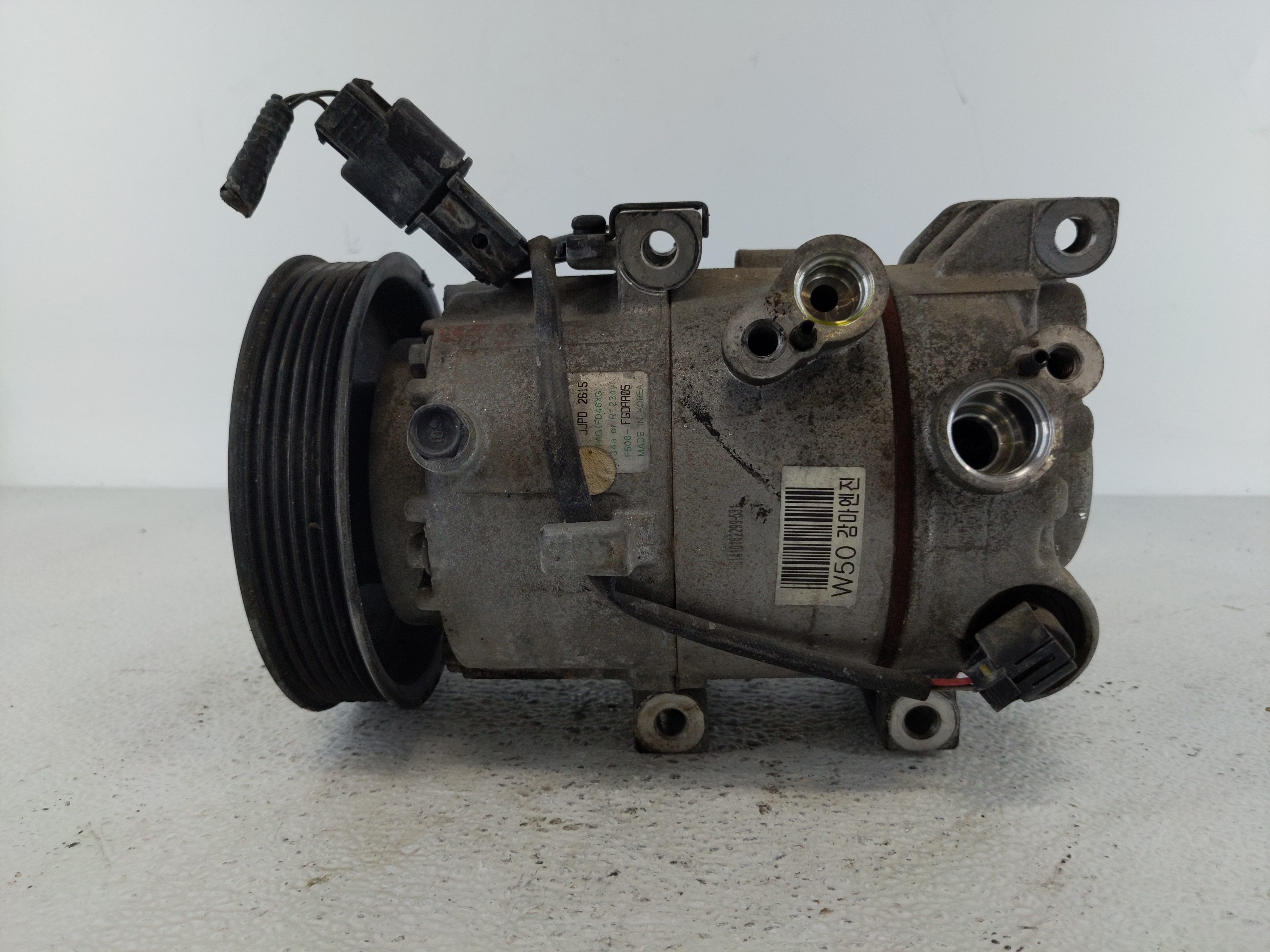 2014-2019 Kia Soul Air Conditioning A/c Ac Compressor Oem 1110366 - Oemusedautoparts1.com