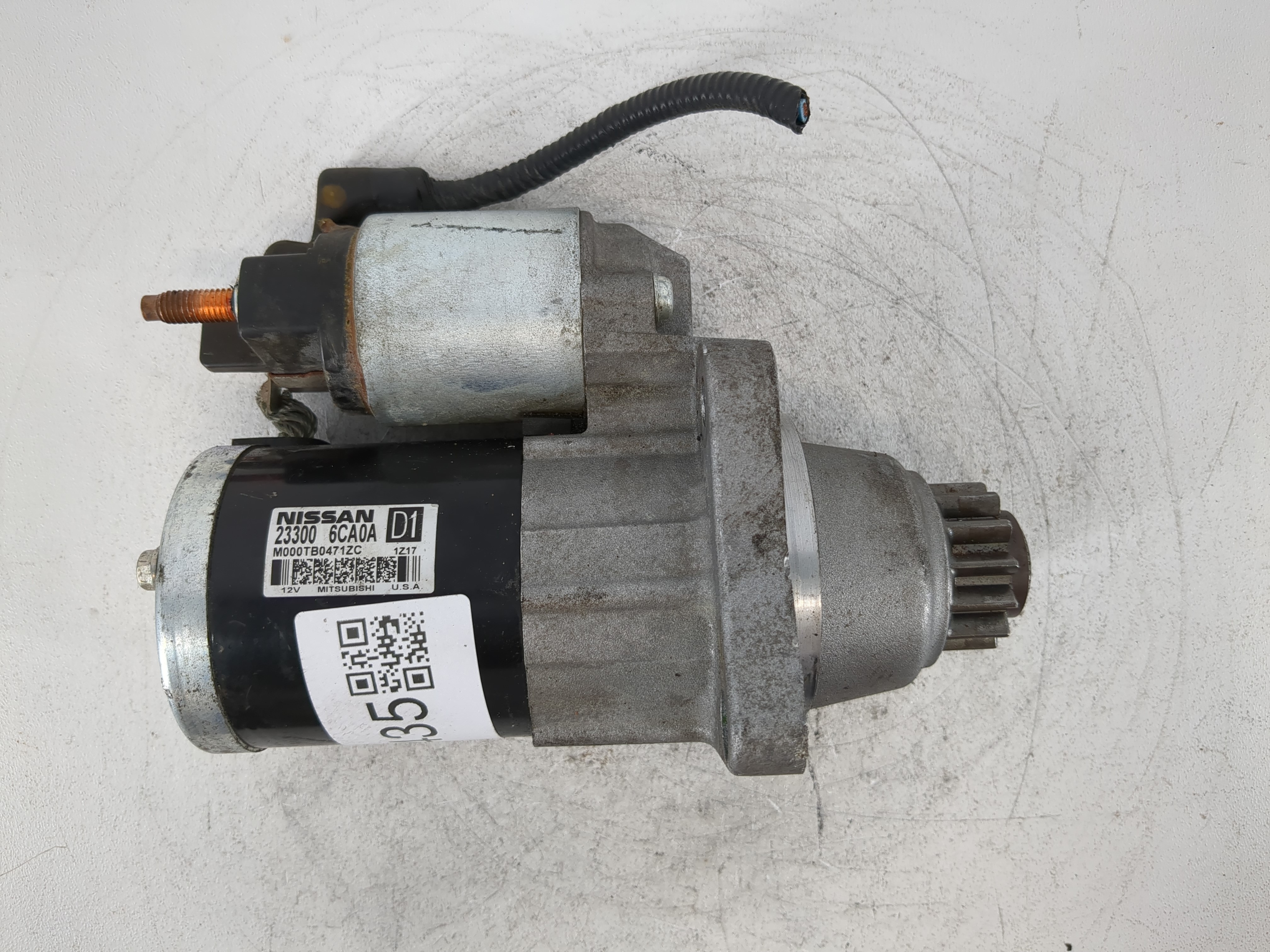 2019-2022 Nissan Altima Car Starter Motor Solenoid Oem 1110435 - Oemusedautoparts1.com