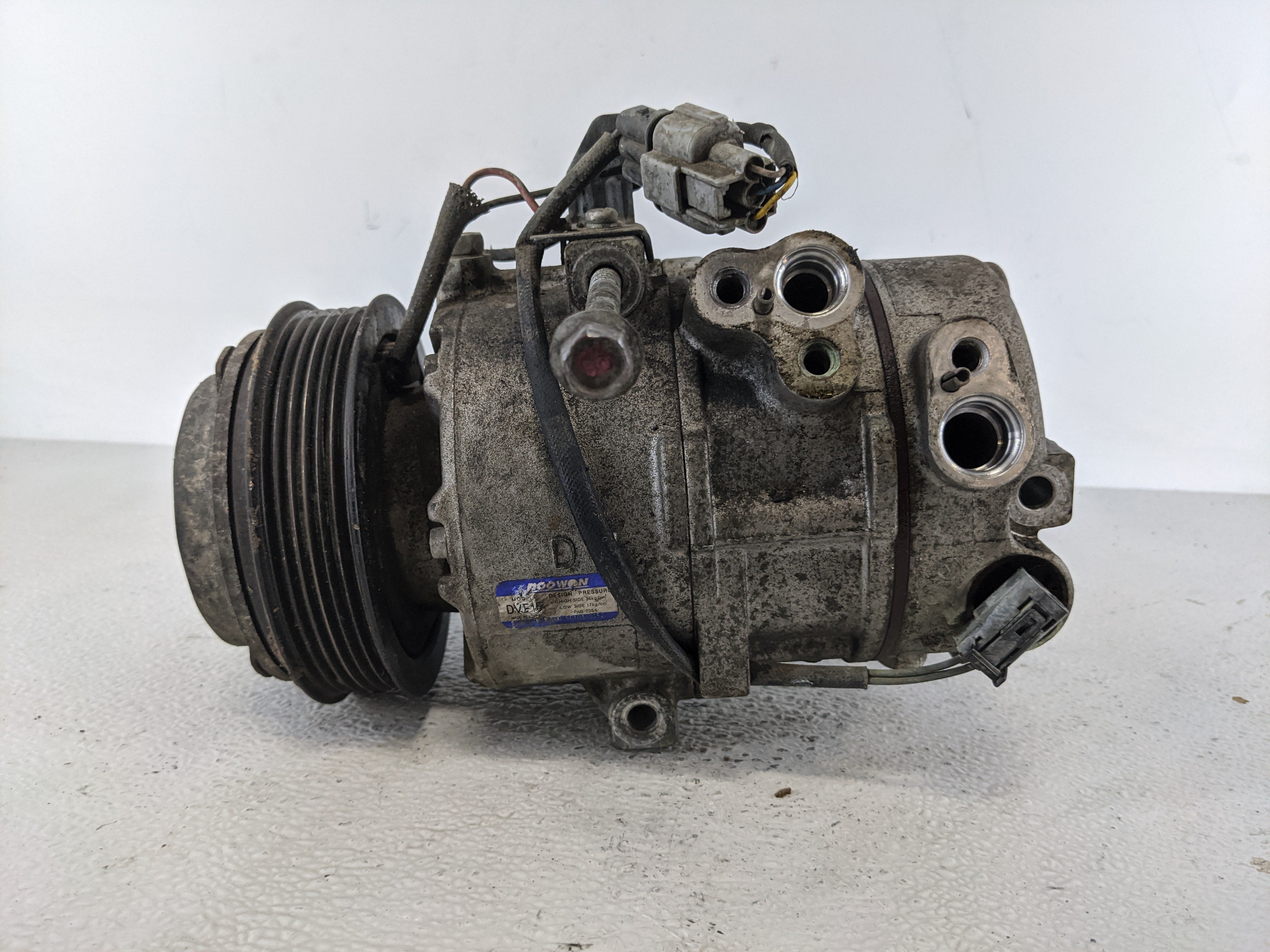 2014-2015 Hyundai Tucson Air Conditioning A/c Ac Compressor Oem 1110504 - Oemusedautoparts1.com