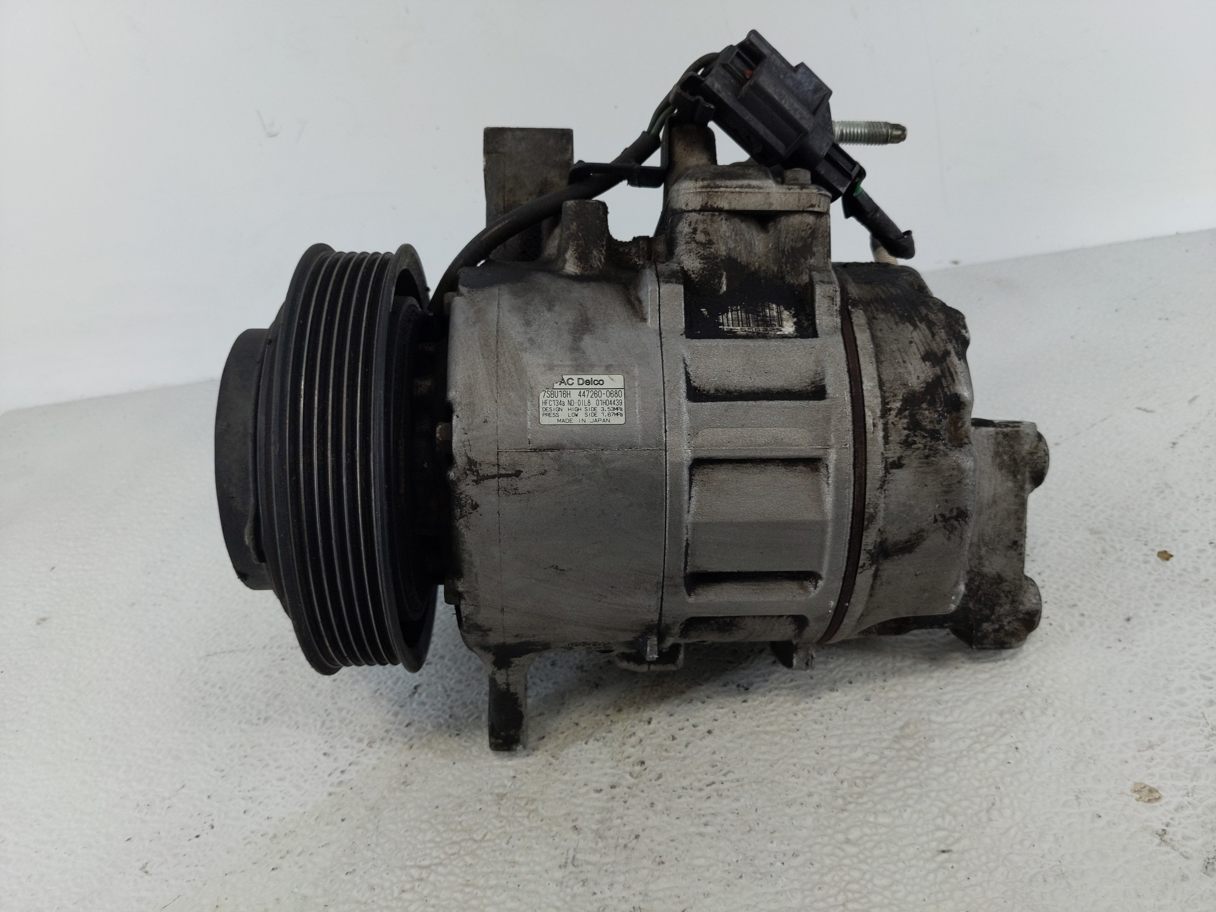 2006-2011 Buick Lucerne Air Conditioning A/c Ac Compressor Oem 1110547 - Oemusedautoparts1.com