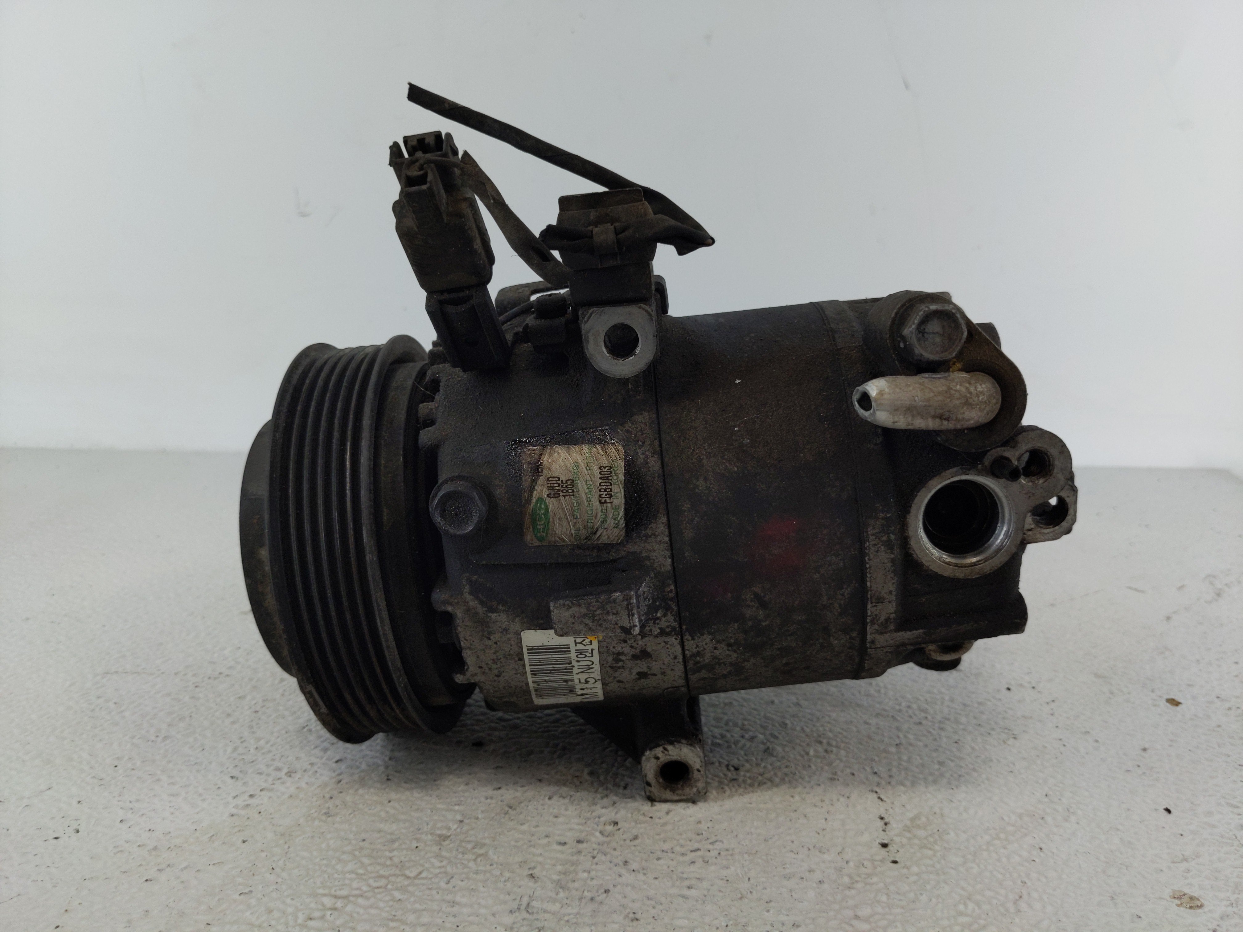 2012-2013 Kia Soul Air Conditioning A/c Ac Compressor Oem 1110548 - Oemusedautoparts1.com