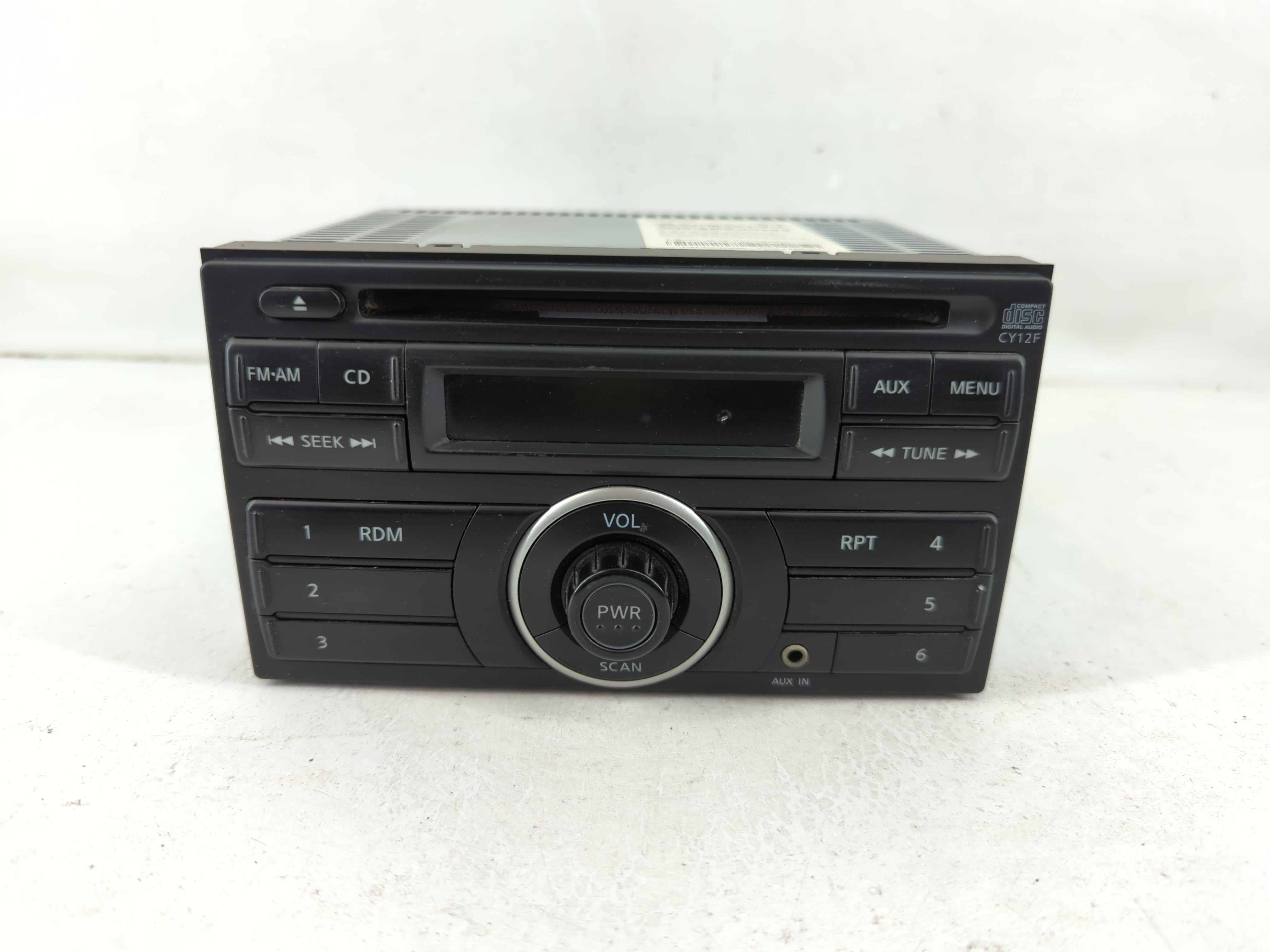 2010-2012 Nissan Sentra Am Fm Cd Player Radio Receiver 1110562 - Oemusedautoparts1.com