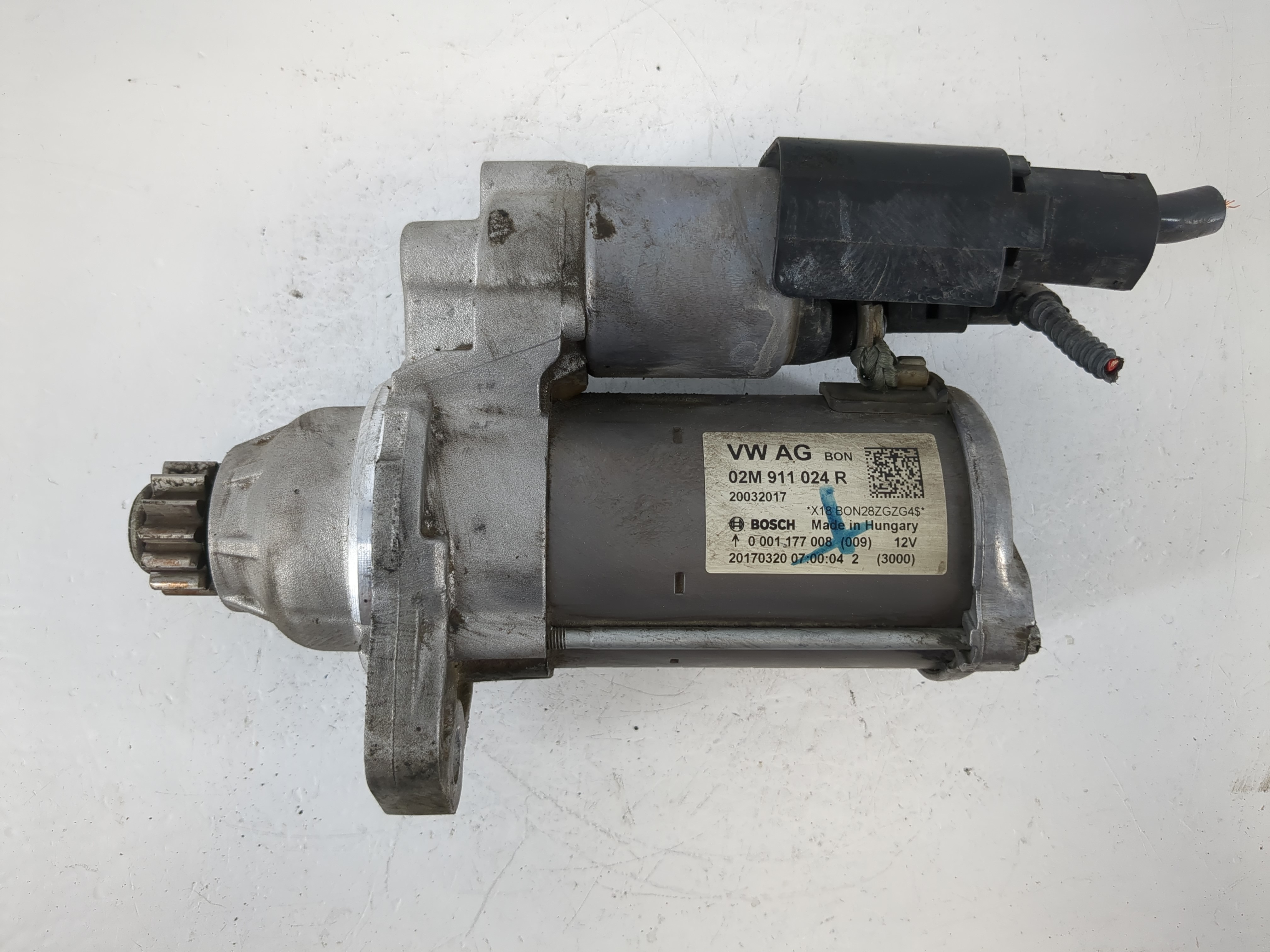2014-2014 Volkswagen Jetta Car Starter Motor Solenoid Oem 1110578 - Oemusedautoparts1.com
