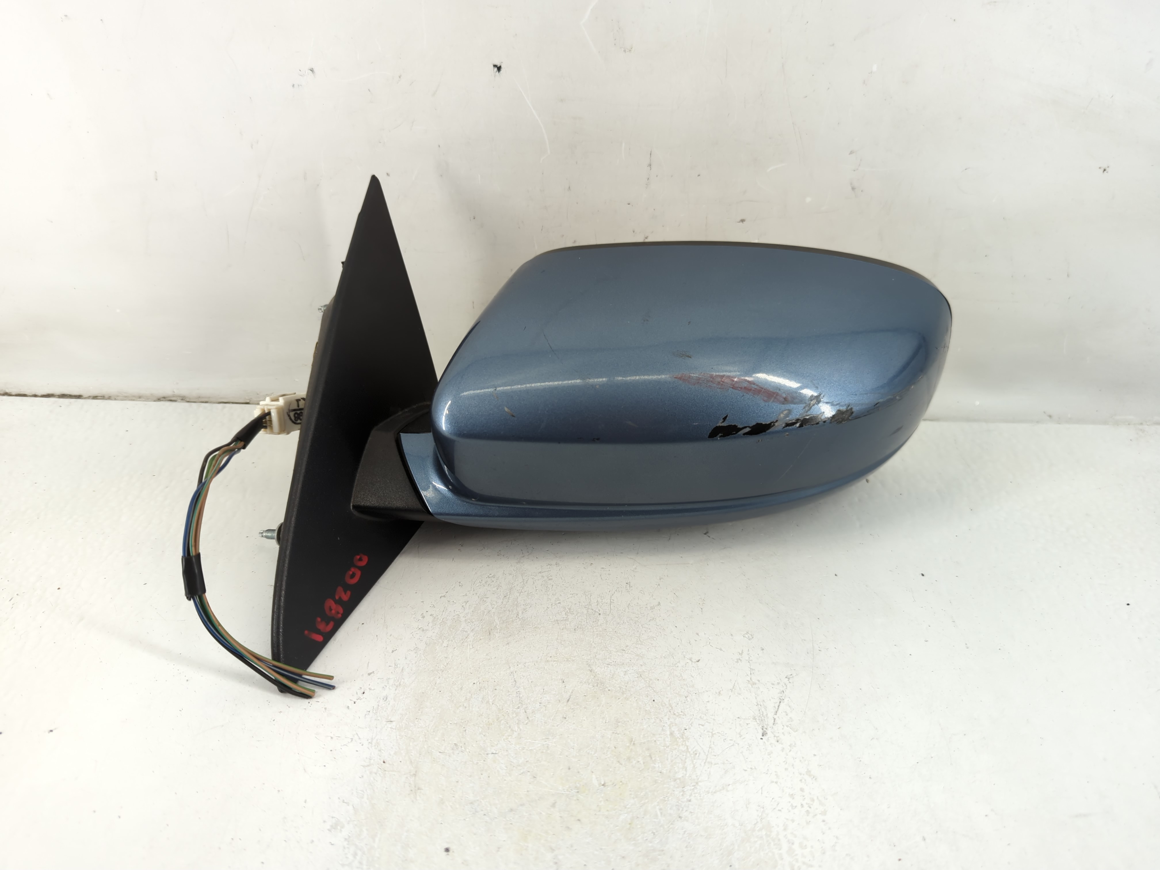 2011-2014 Chrysler 200 Driver Left Side View Power Door Mirror Blue 1110701 - Oemusedautoparts1.com
