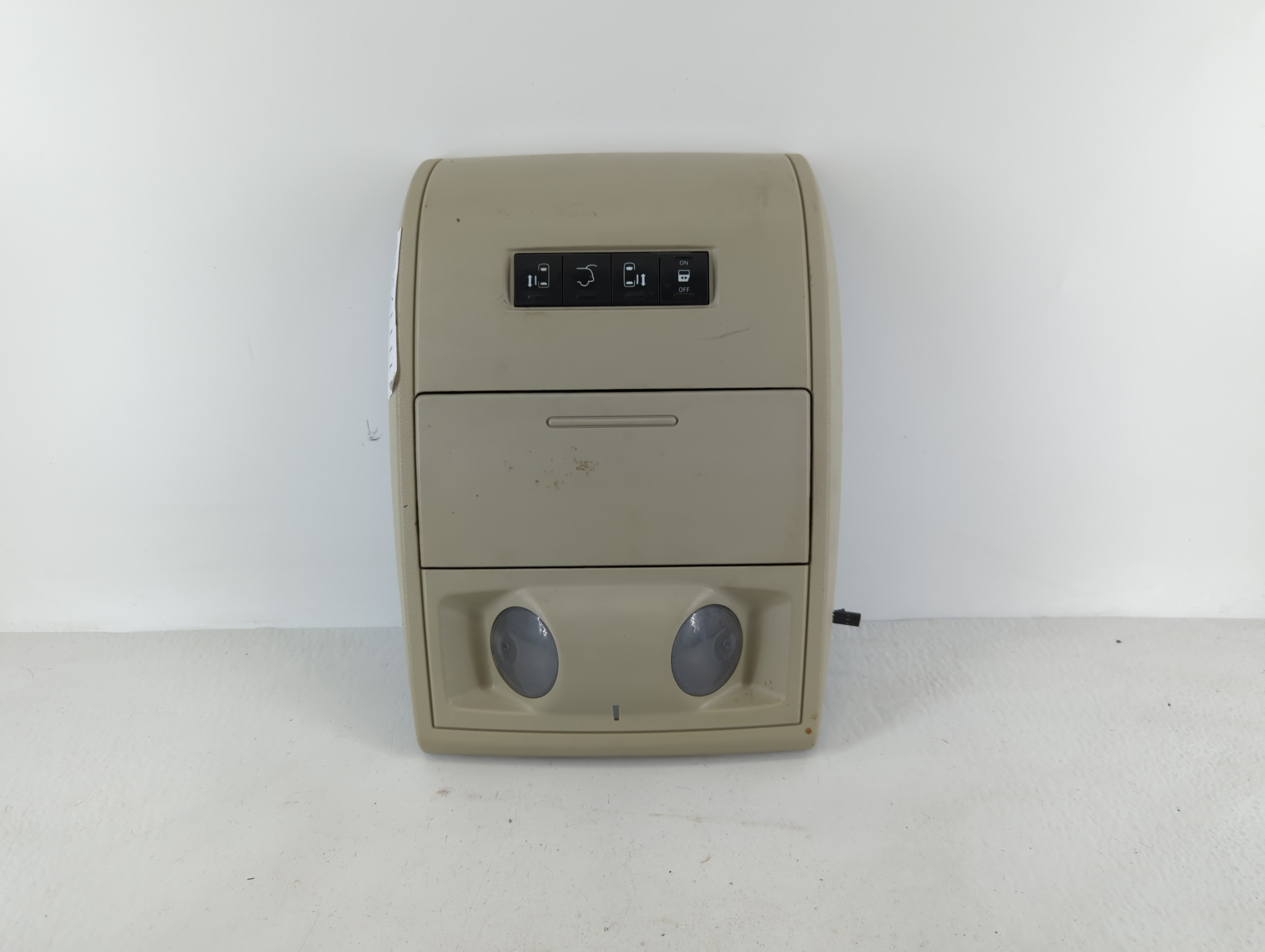 2014 Dodge Grand Caravan Overhead Roof Console 1111172 - Oemusedautoparts1.com