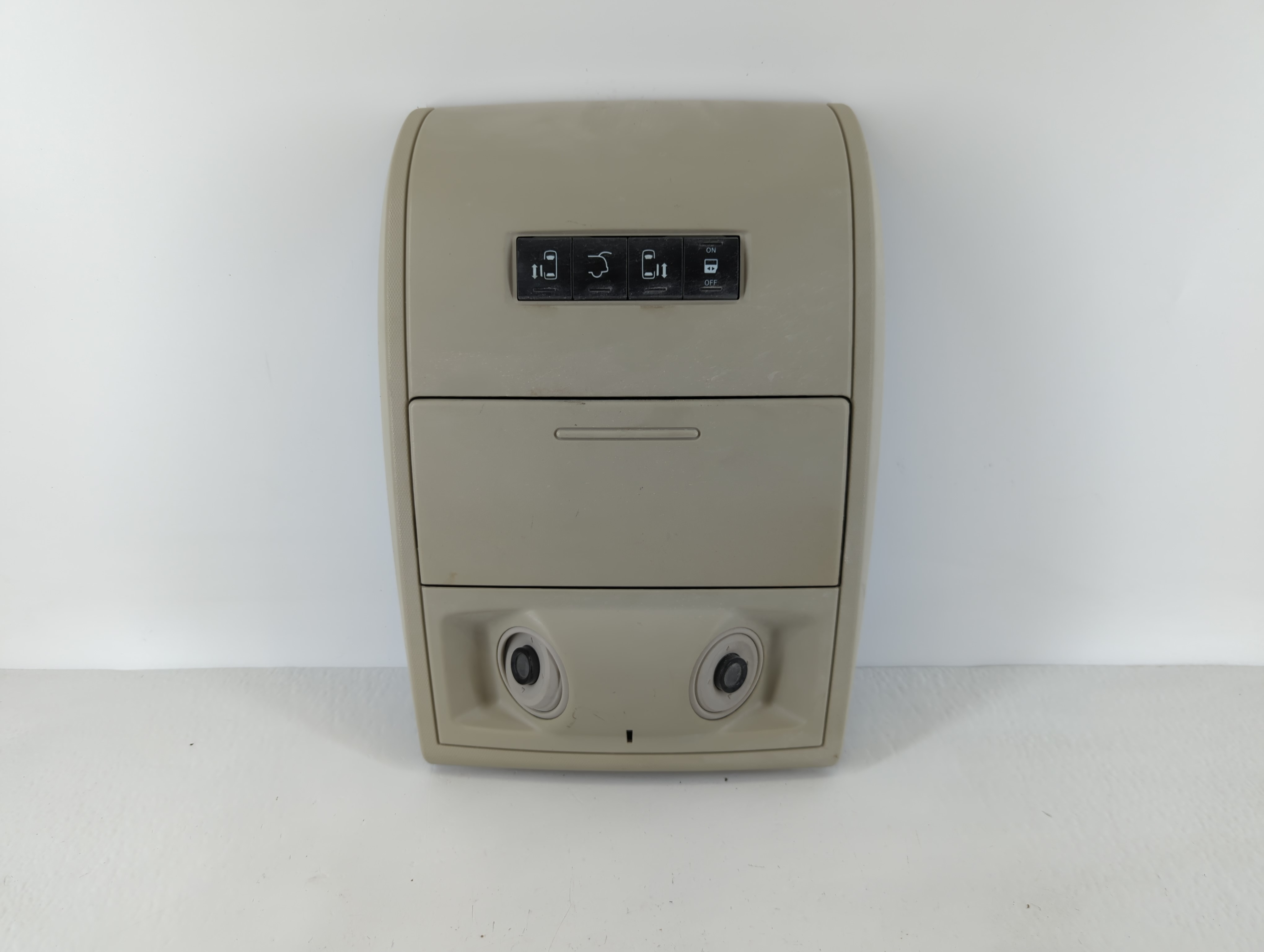 2015 Chrysler Town & Country Overhead Roof Console 1111177 - Oemusedautoparts1.com