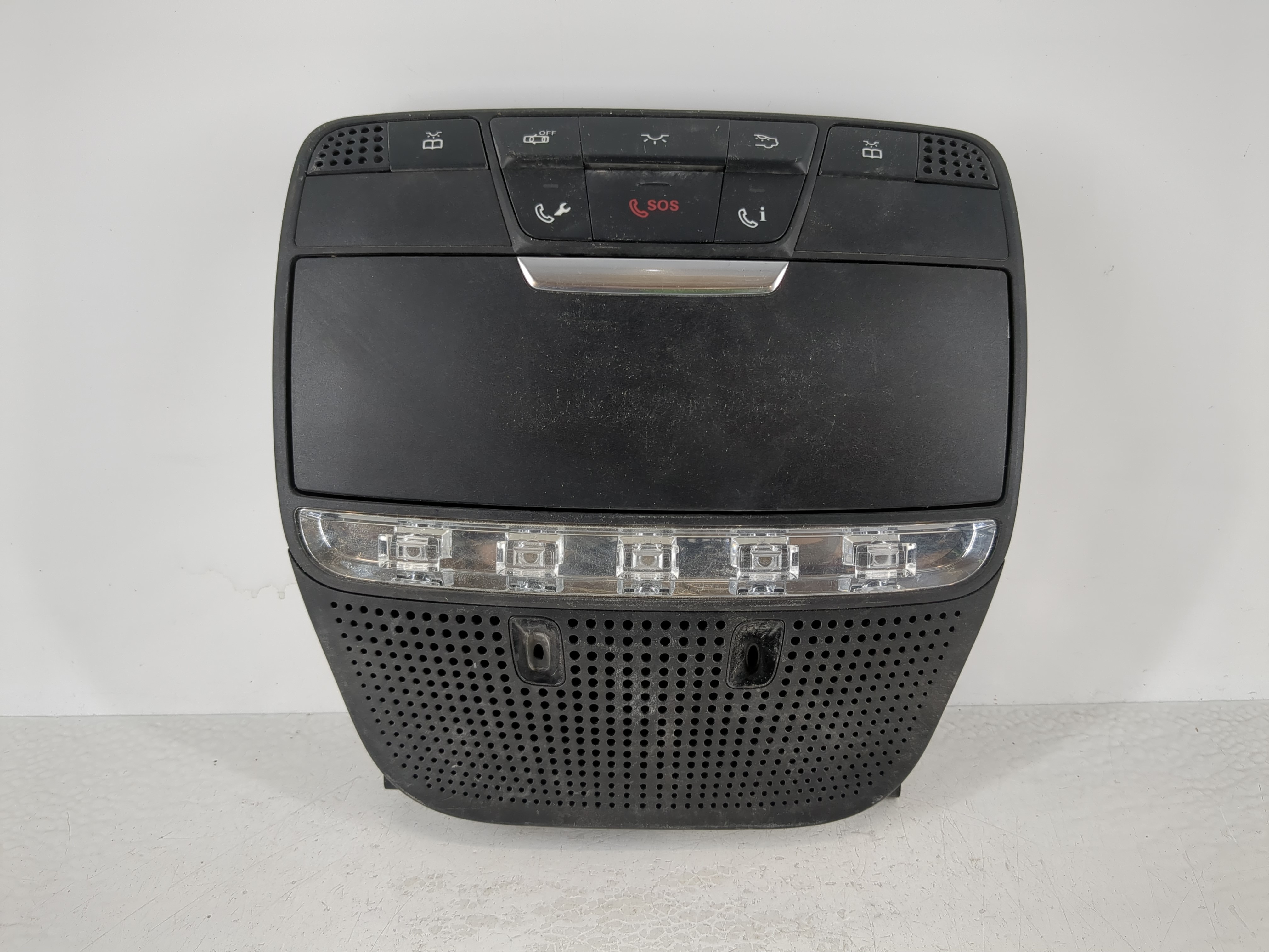 2018 Mercedes-benz Glc300 Overhead Roof Console 1111423 - Oemusedautoparts1.com