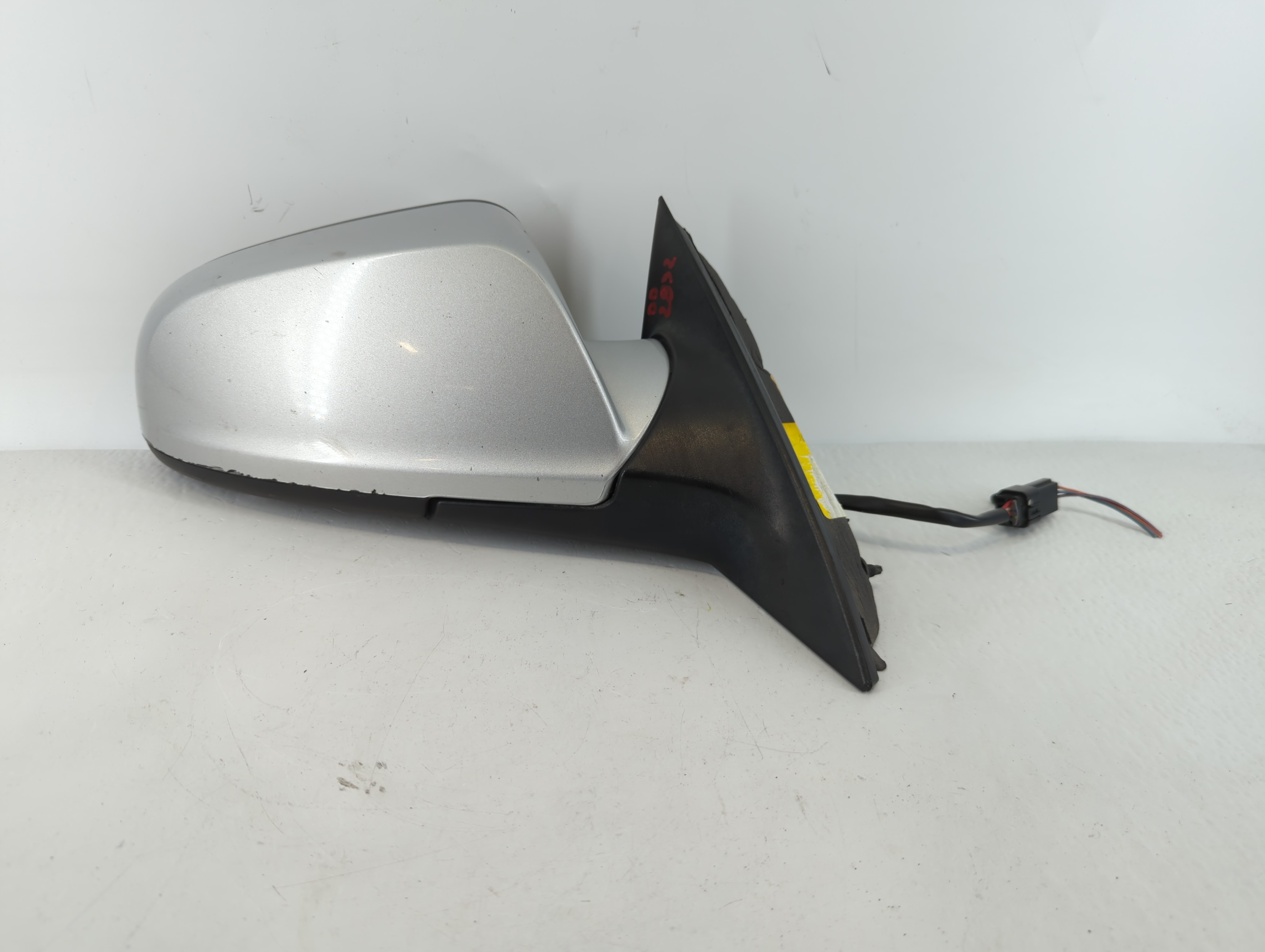 2002-2007 Ford Taurus Passenger Right Side View Power Door Mirror Silver 1111571 - Oemusedautoparts1.com