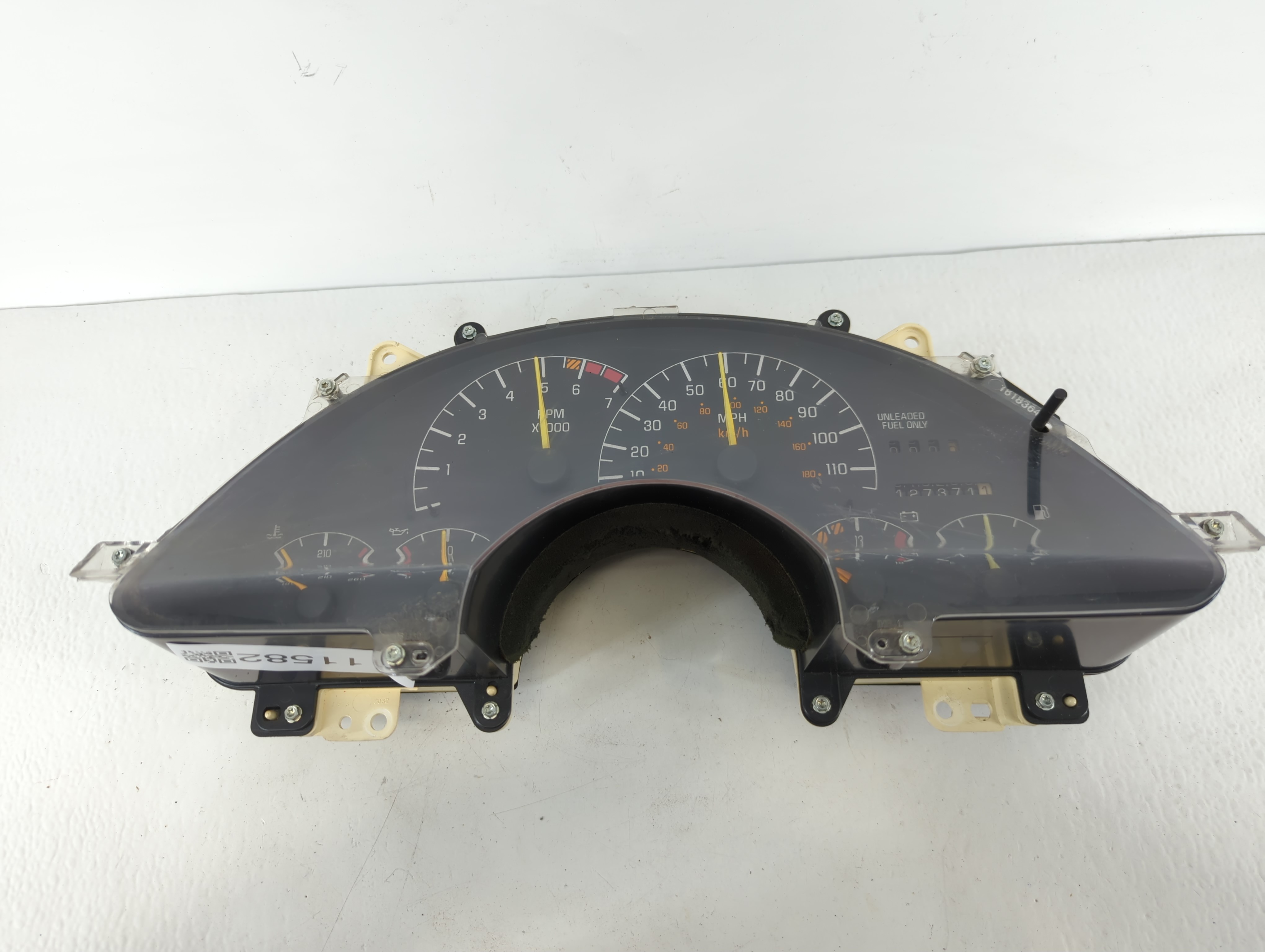 1995-1995 Pontiac Firebird Speedometer Instrument Cluster Gauges 1111582 - Oemusedautoparts1.com