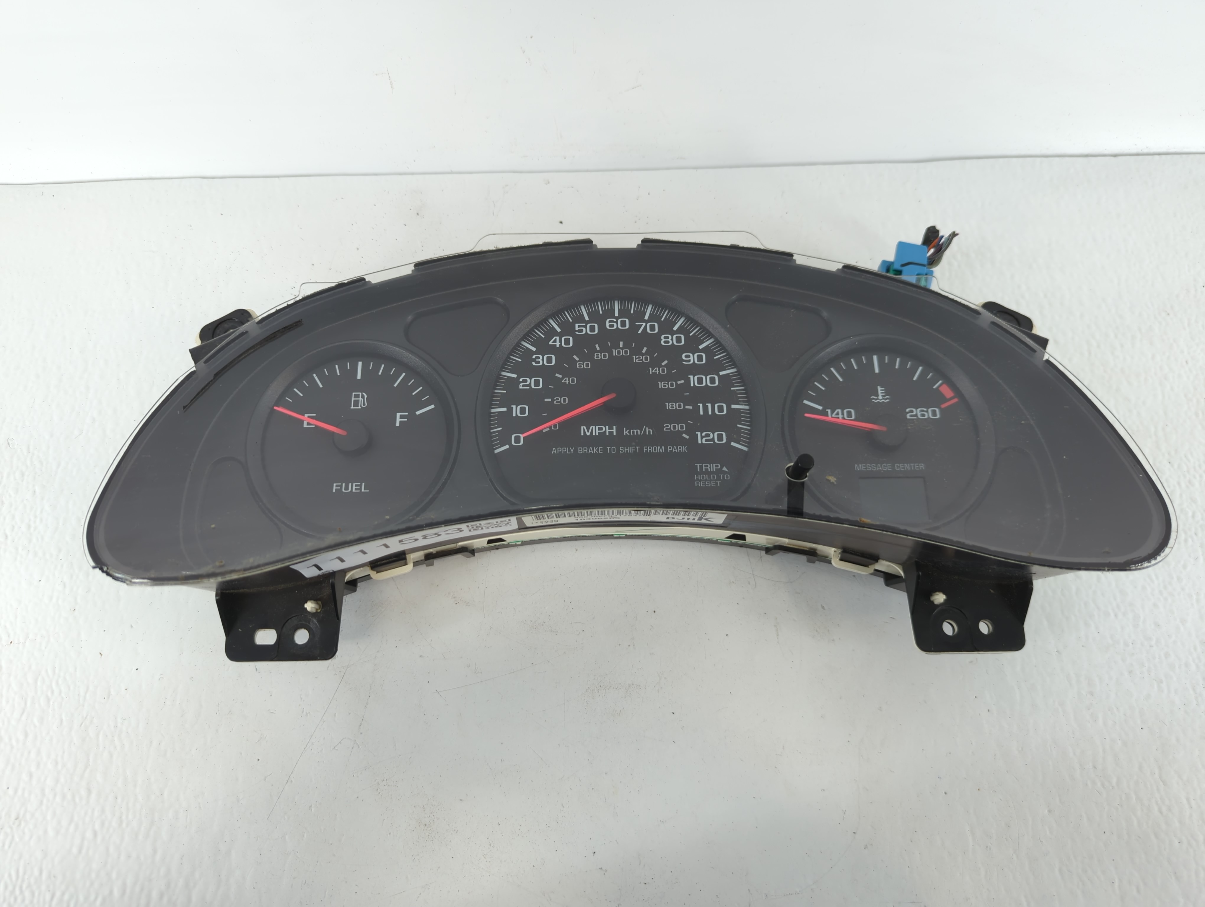 Picture of 2004-2004 Chevrolet Impala Speedometer Instrument Cluster Gauges 1111583