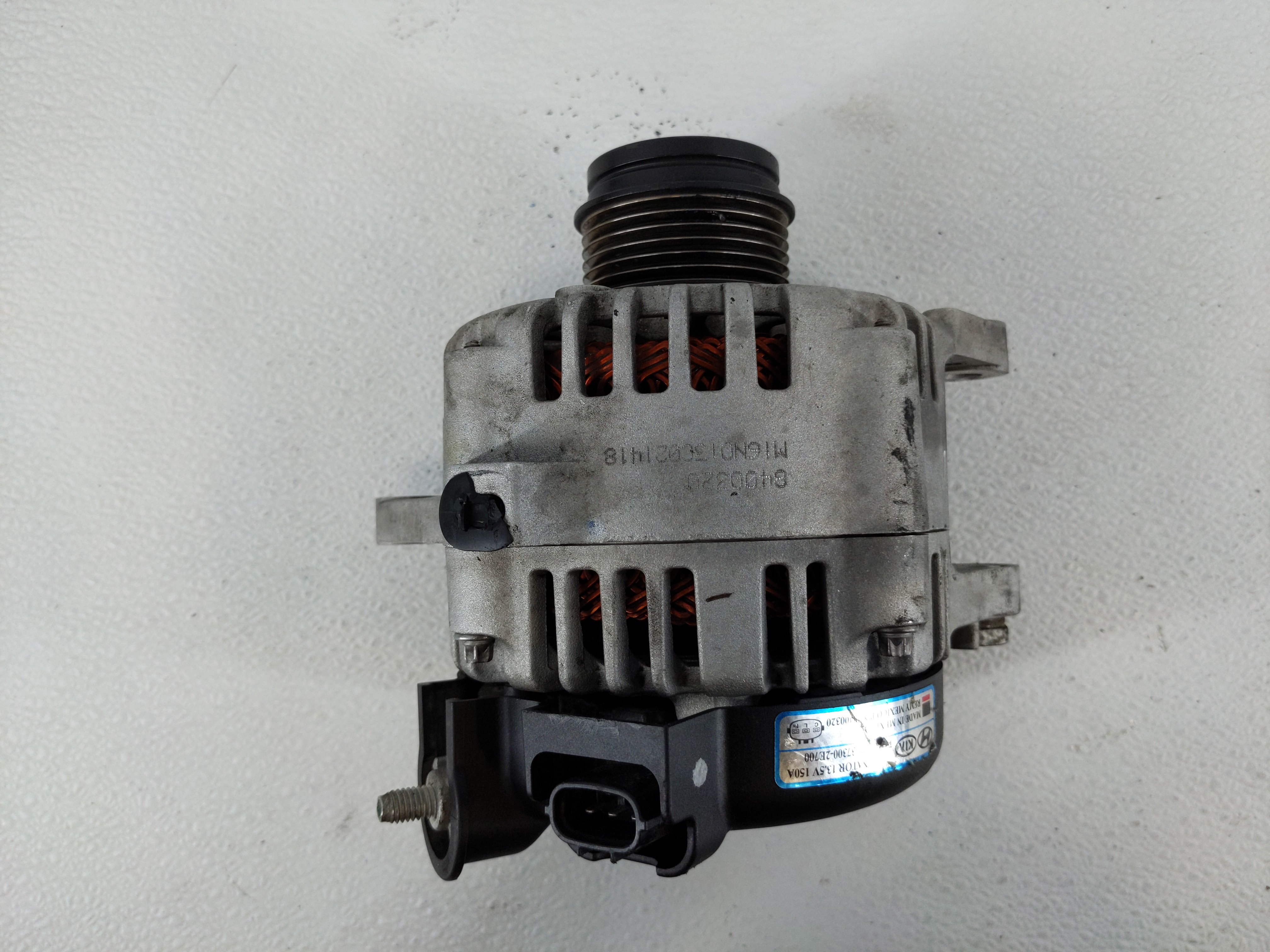 2011 Hyundai Elantra Alternator Generator Charging Assembly Engine Oem 1111837 - Oemusedautoparts1.com