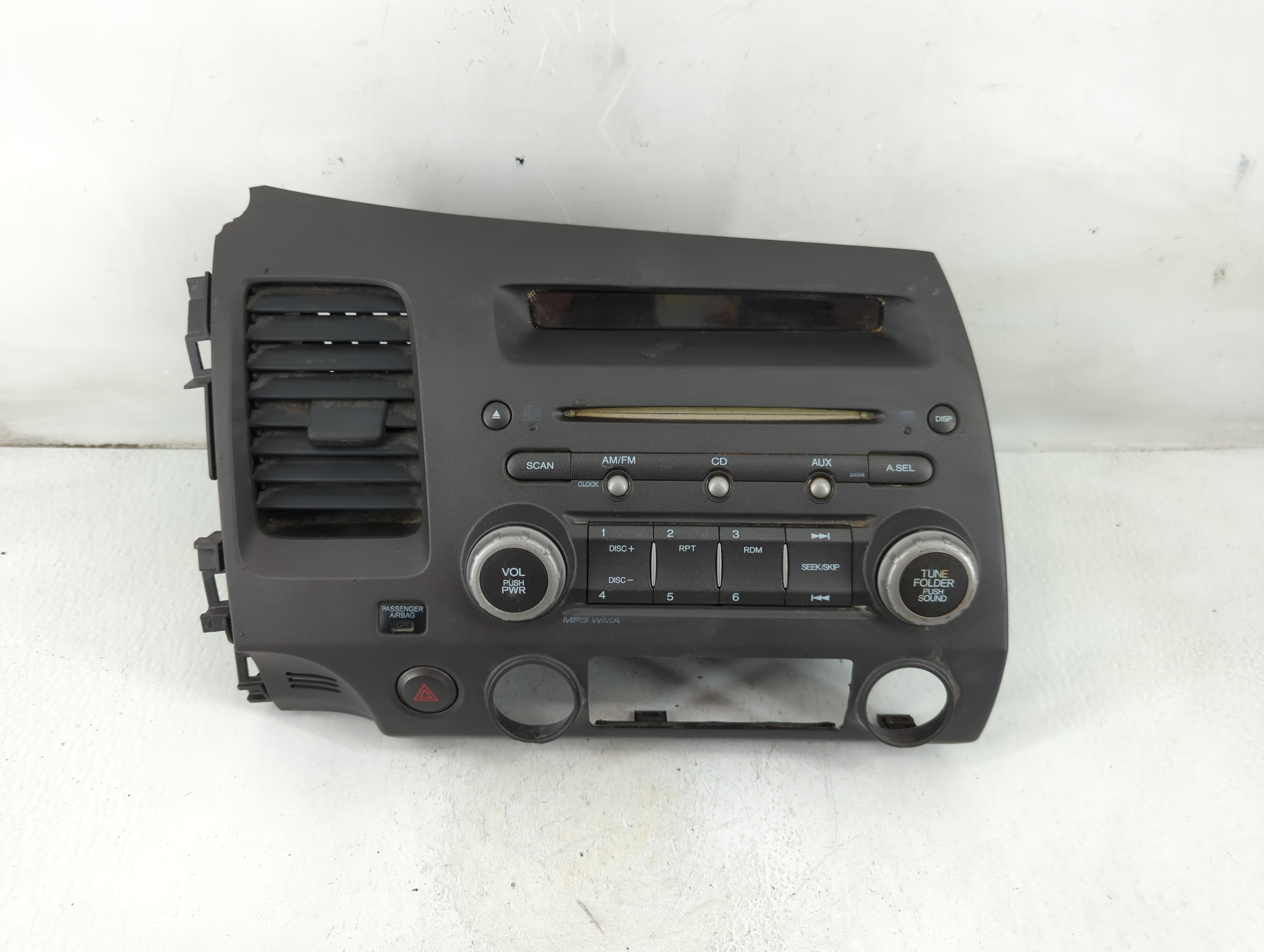 2006-2011 Honda Civic Am Fm Cd Player Radio Receiver 1111843 - Oemusedautoparts1.com