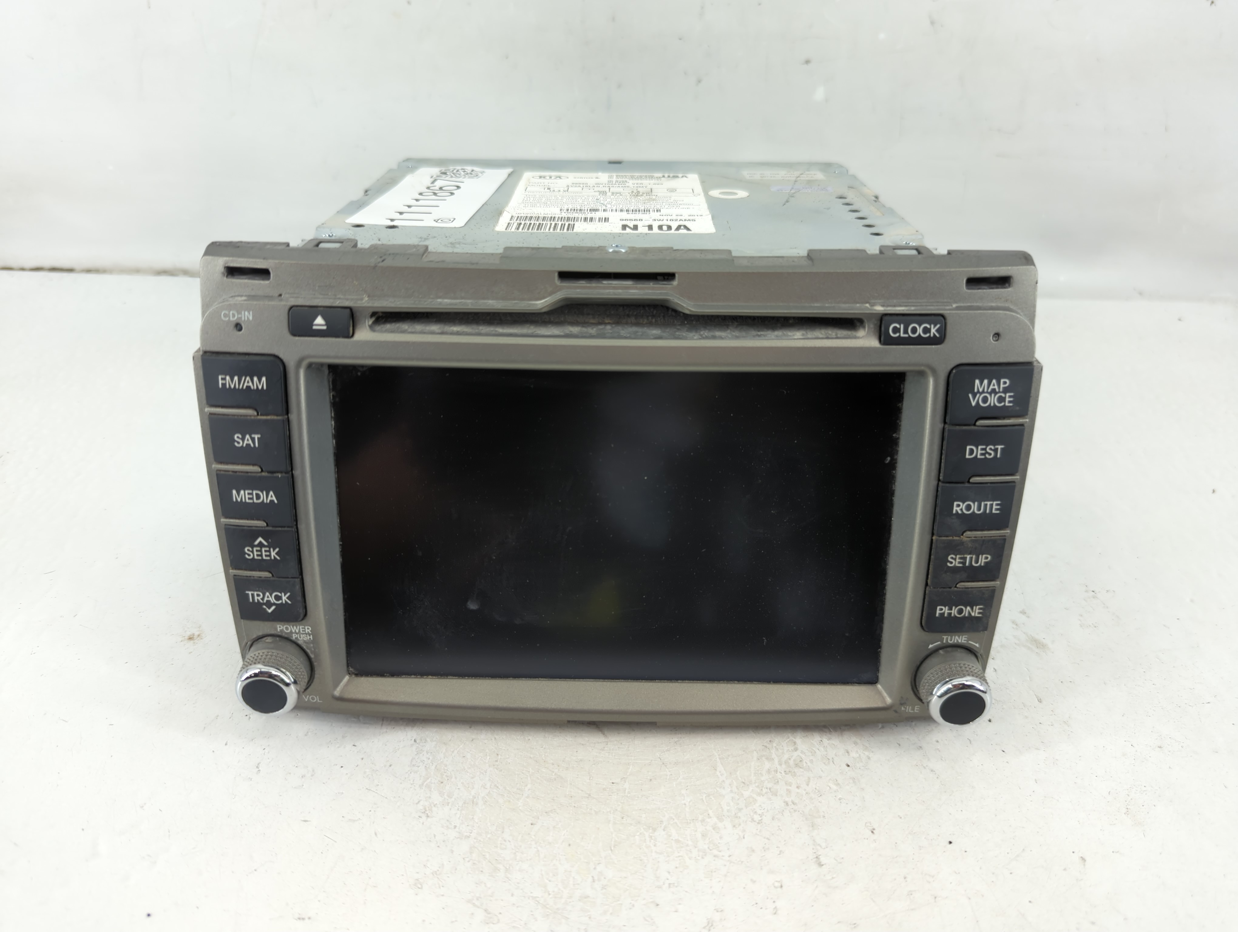 2013 Kia Sportage Am Fm Cd Player Radio Receiver 1111867 - Oemusedautoparts1.com